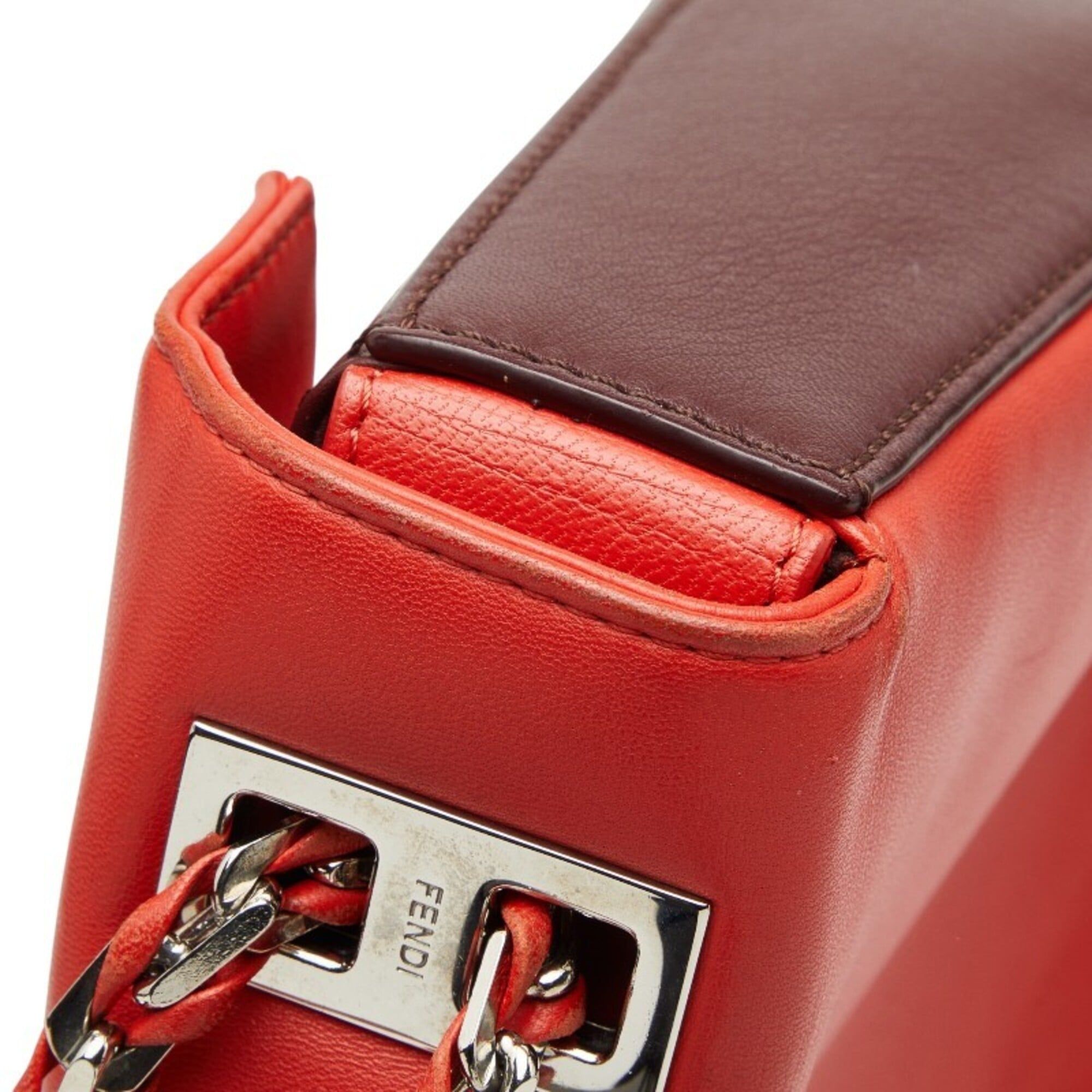 Leather Shoulder Bag (Pre-Owned) - Fendi - Modalova