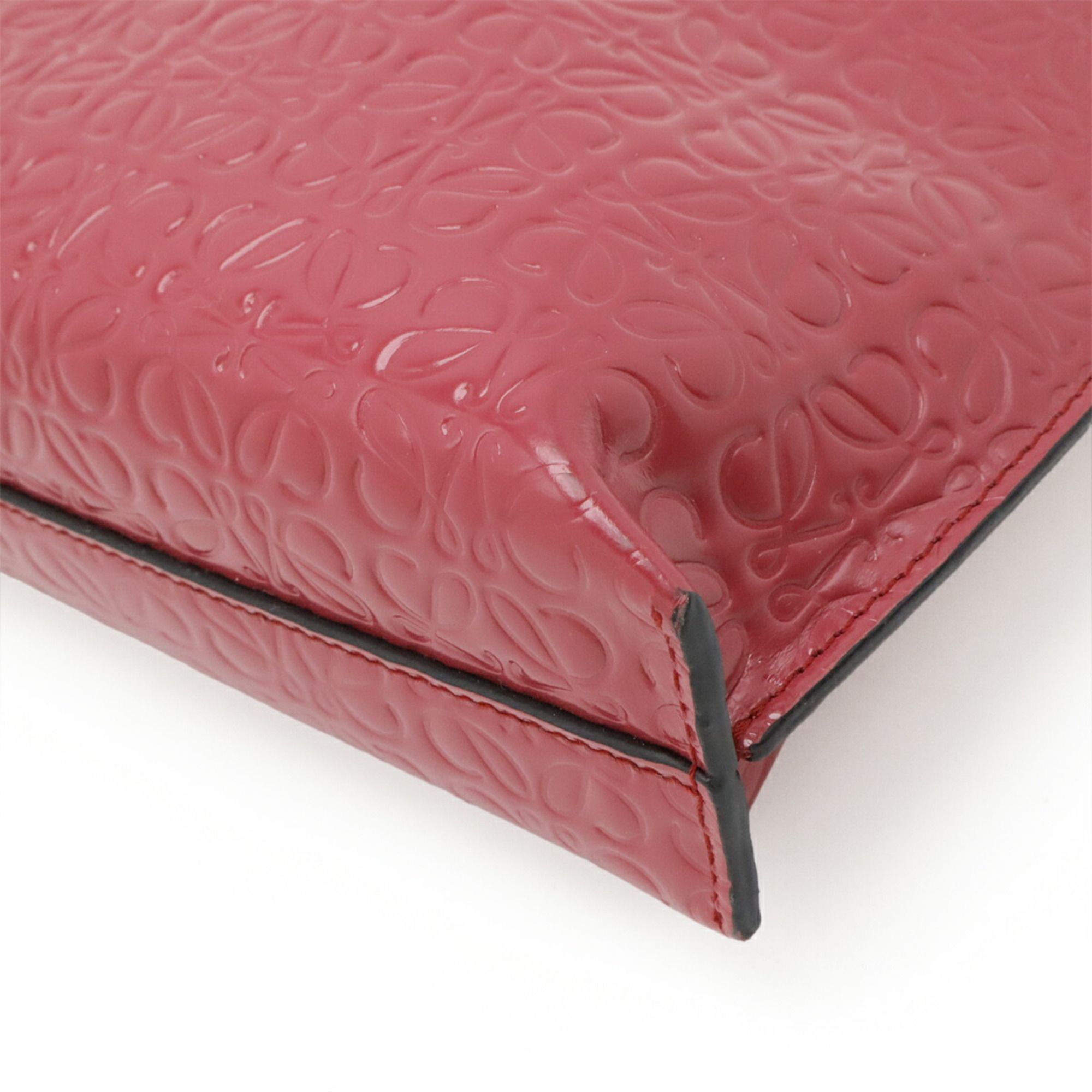 Patent Leather Clutch Bag (Pre-Owned) - Loewe - Modalova