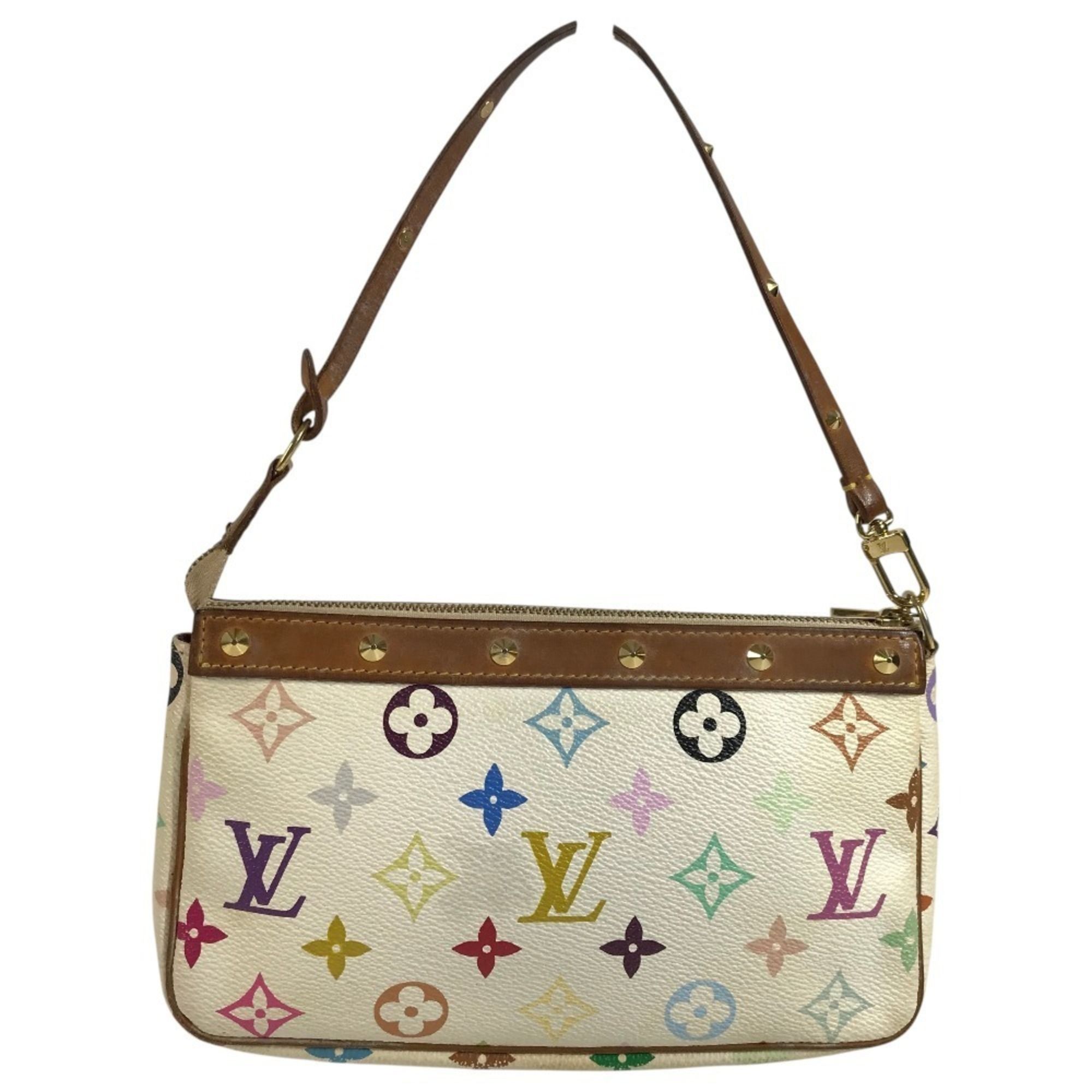 Monogram Multicolore Handbag Pouch Shoulder Bag (Pre-Owned) - Louis Vuitton - Modalova