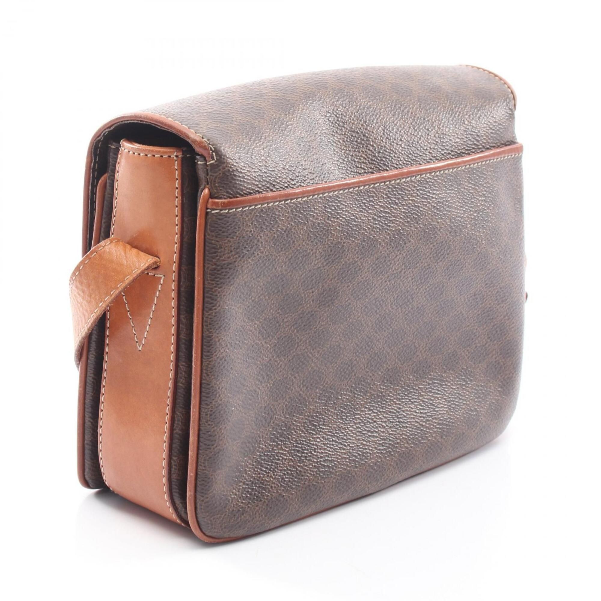 Coated Canvas Leather Handbag Shoulder Bag (Pre-Owned) - Celine - Modalova