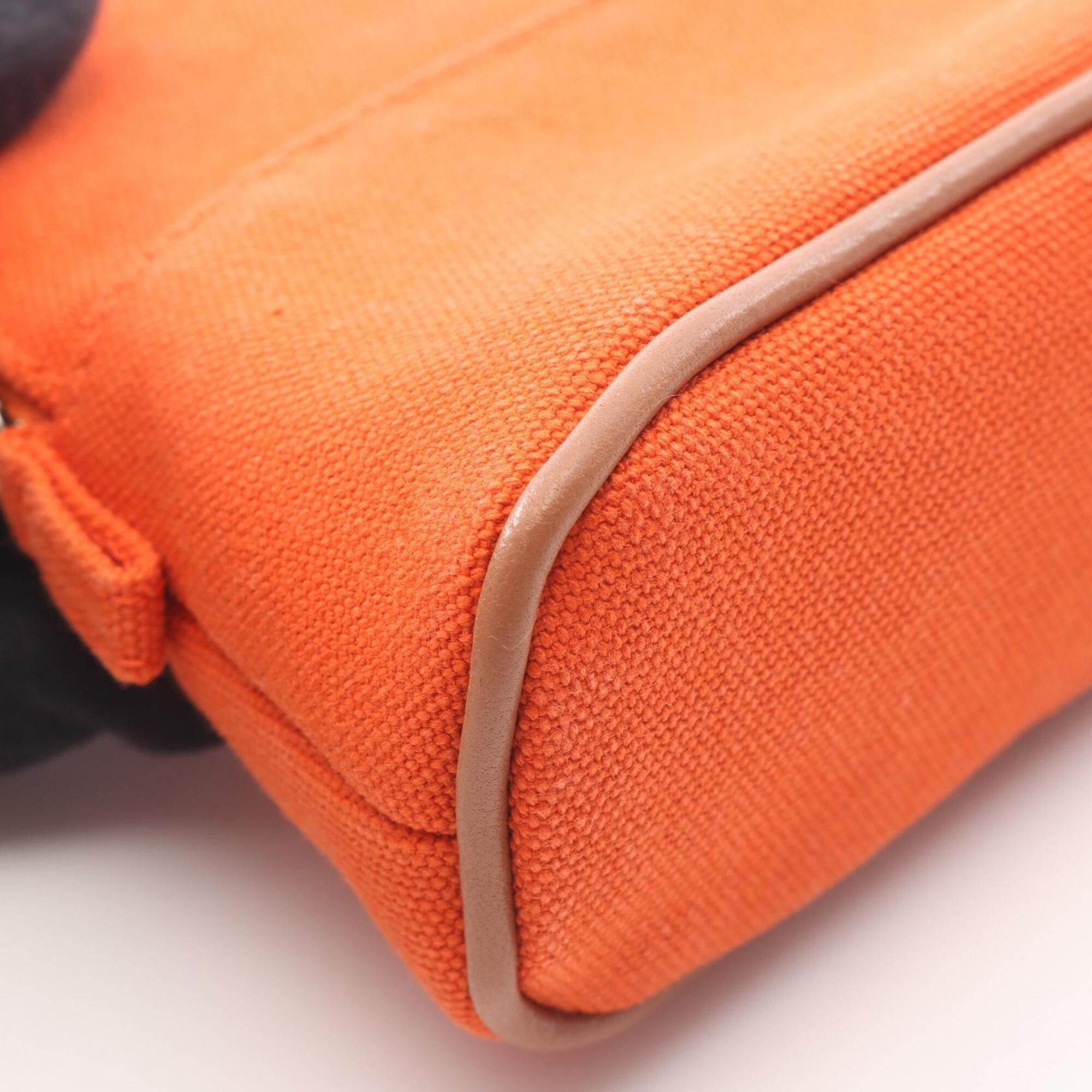 Canvas Leather Handbag Pouch (Pre-Owned) - Hermes - Modalova