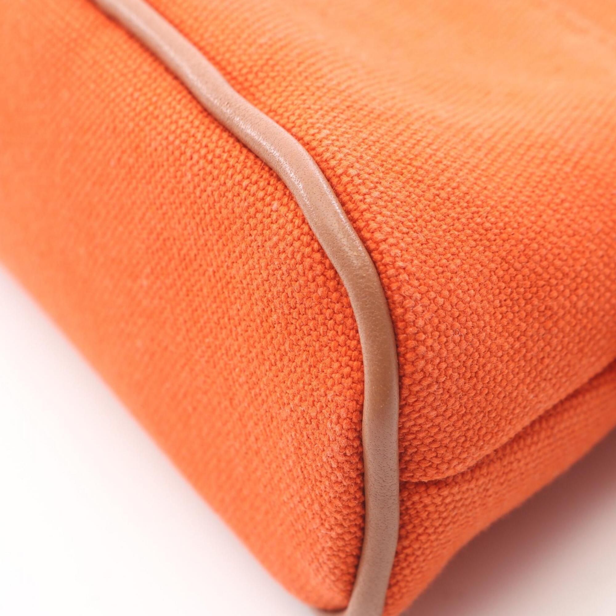 Canvas Leather Handbag Pouch (Pre-Owned) - Hermes - Modalova