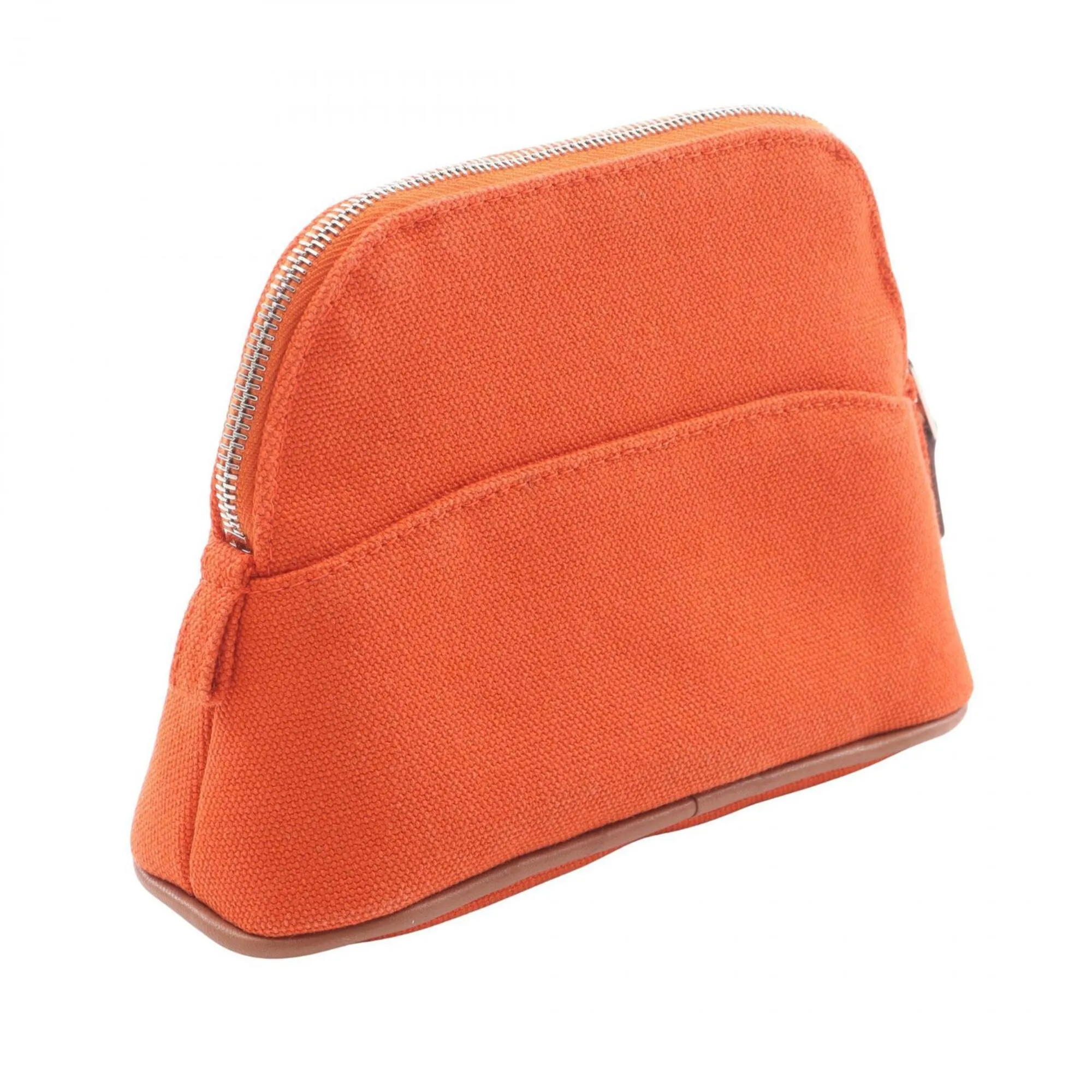 Canvas Leather Handbag Pouch (Pre-Owned) - Hermes - Modalova