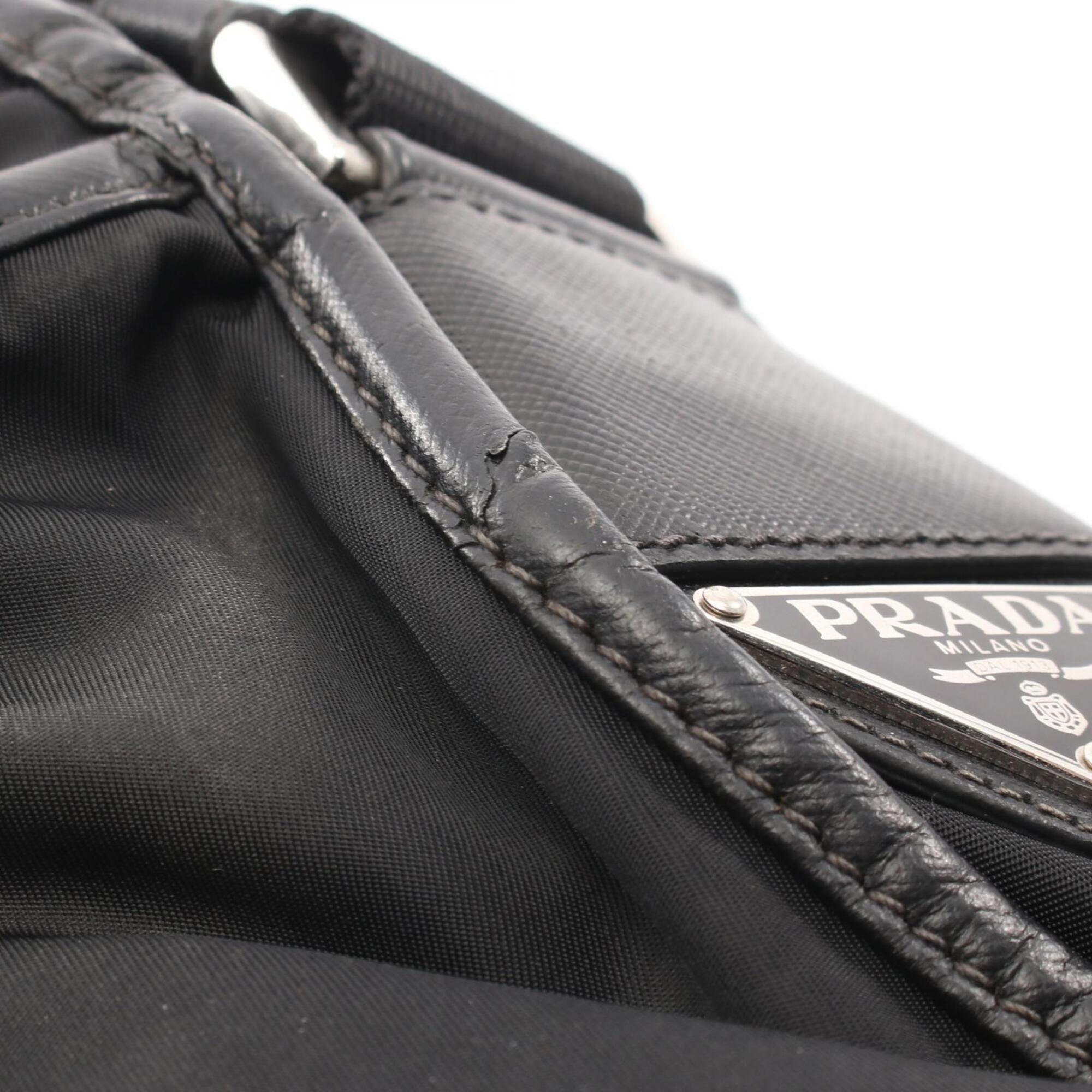 Nylon Saffiano Triangle Handbag Messenger Bag Shoulder Bag (Pre-Owned) - Prada - Modalova