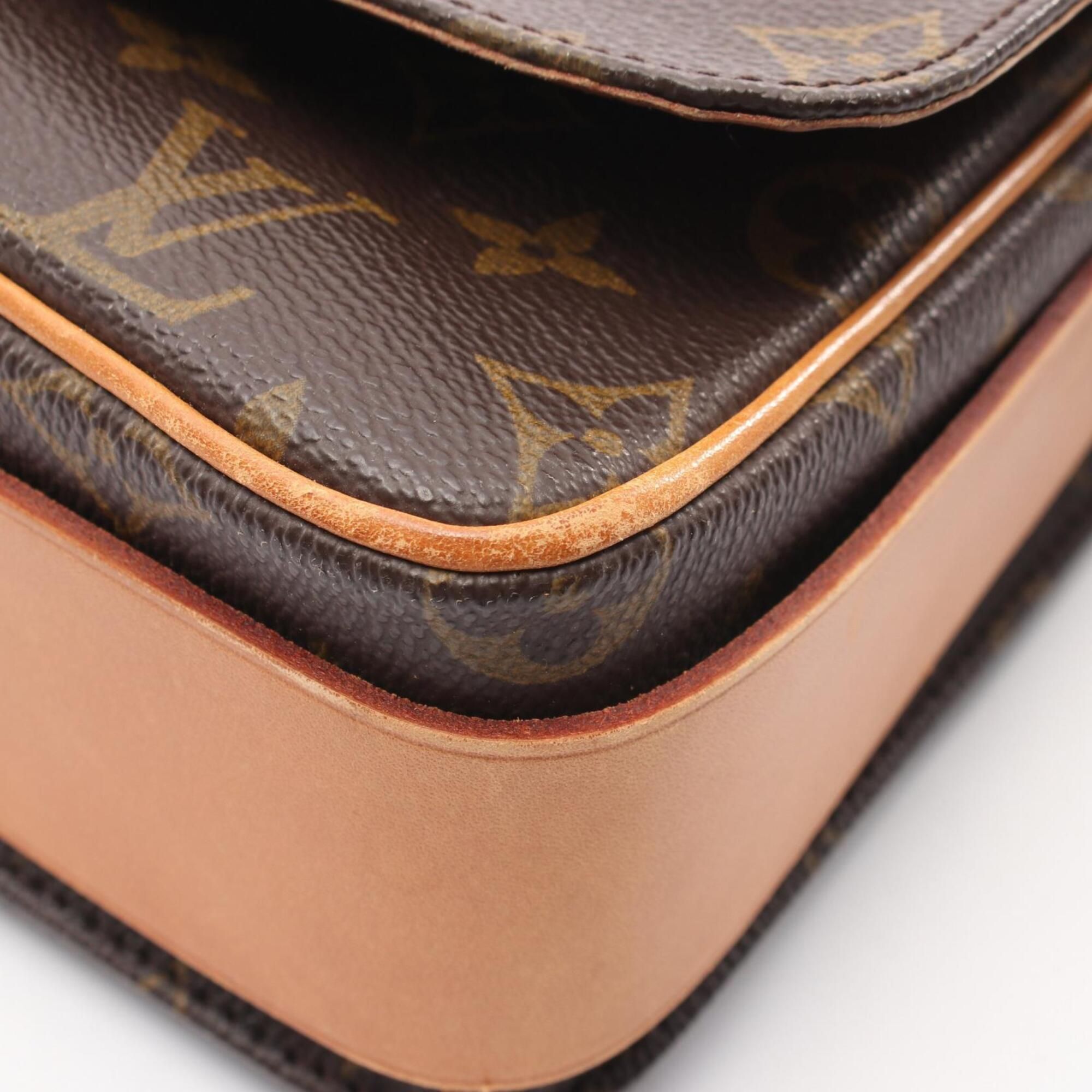Coated Canvas Leather Handbag Shoulder Bag (Pre-Owned) - Louis Vuitton - Modalova