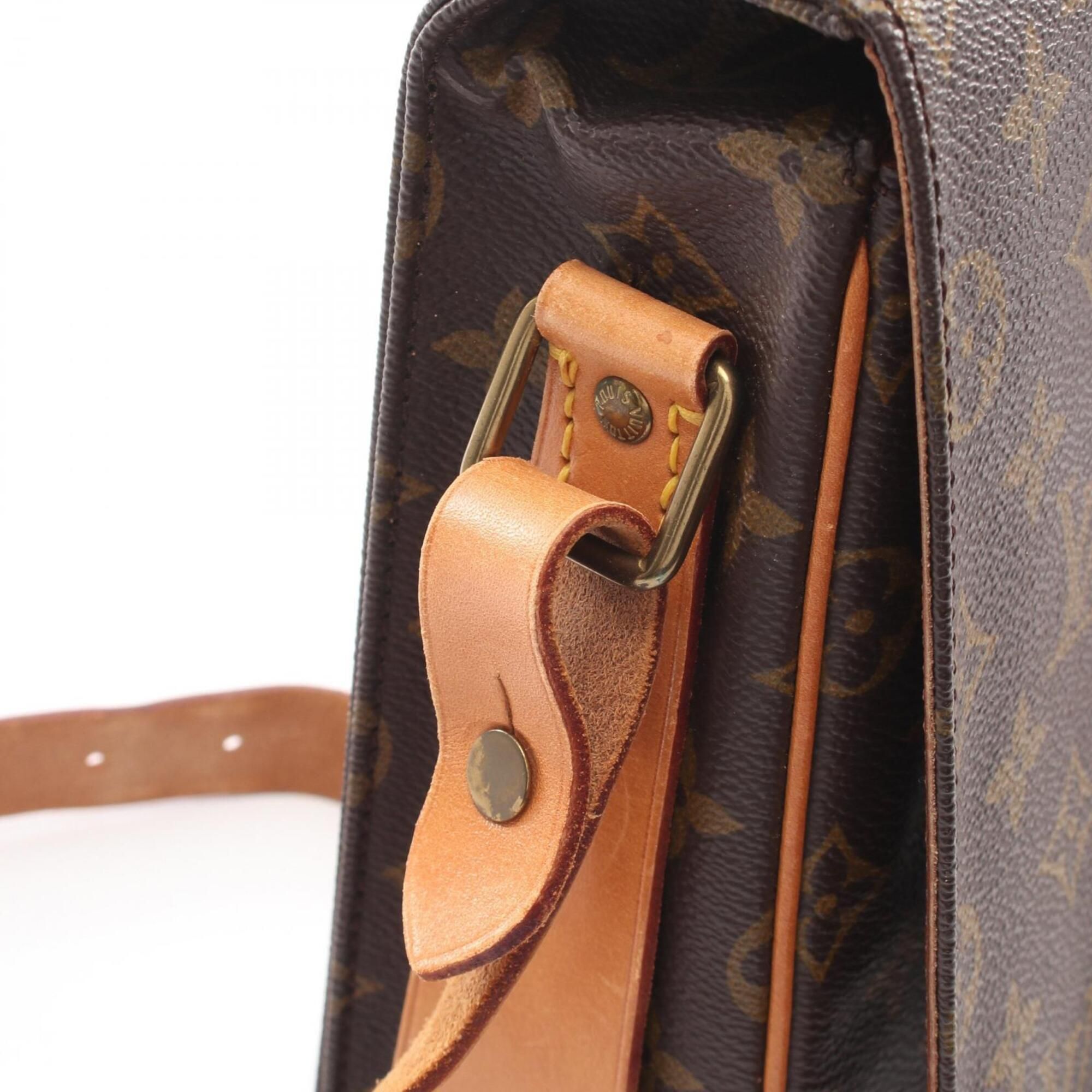 Coated Canvas Leather Handbag Shoulder Bag (Pre-Owned) - Louis Vuitton - Modalova