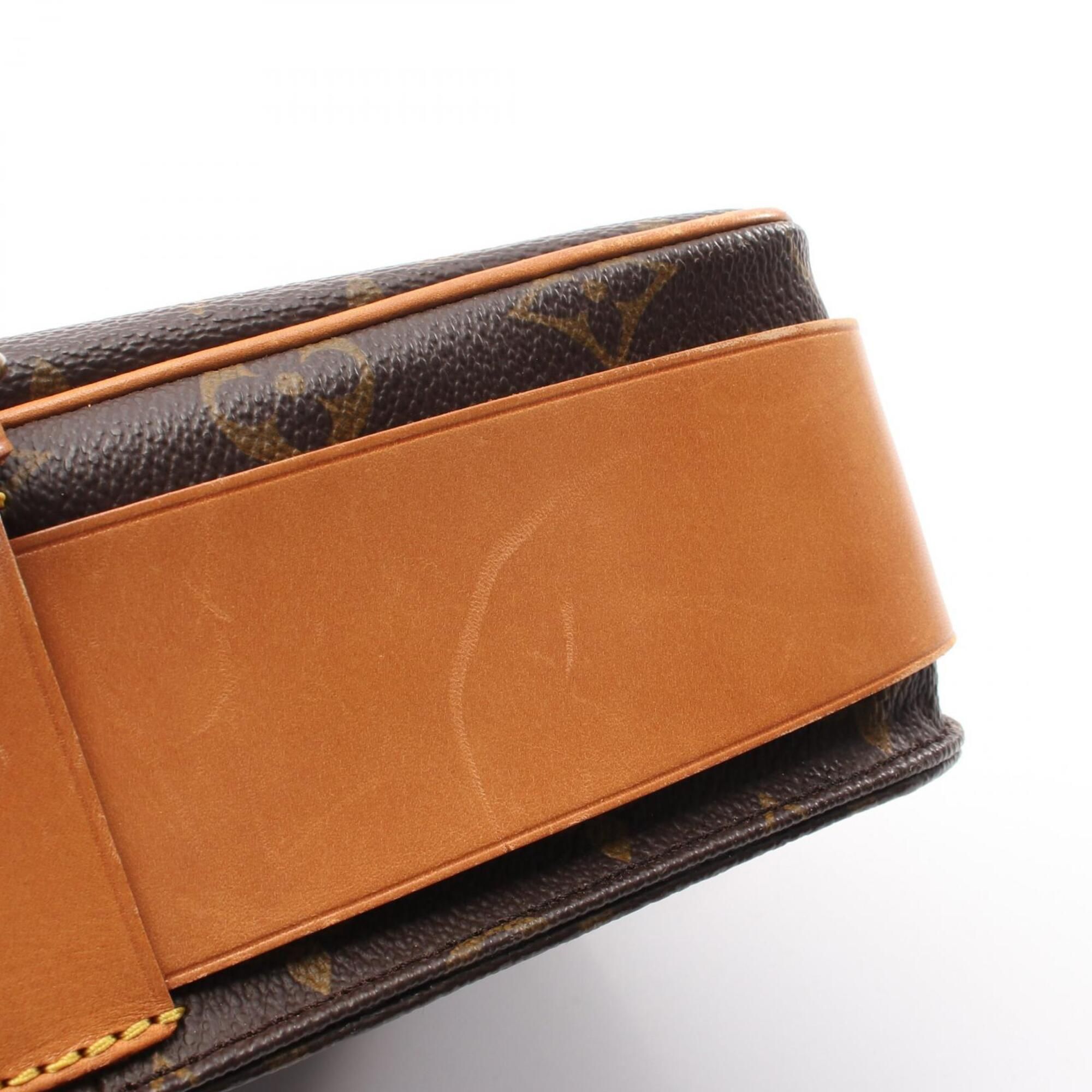 Coated Canvas Leather Handbag Shoulder Bag (Pre-Owned) - Louis Vuitton - Modalova