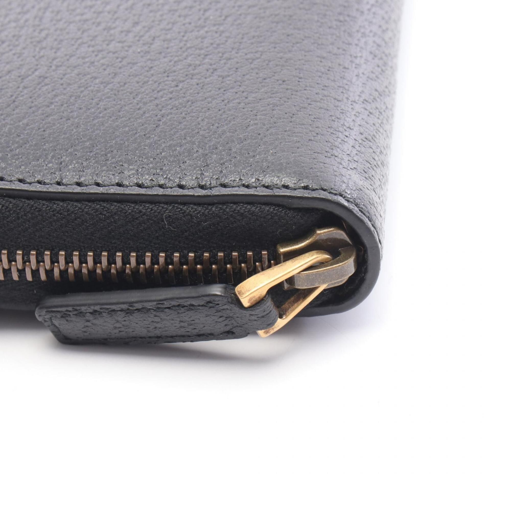 Leather Long Wallet (Bi-Fold) (Pre-Owned) - Gucci - Modalova
