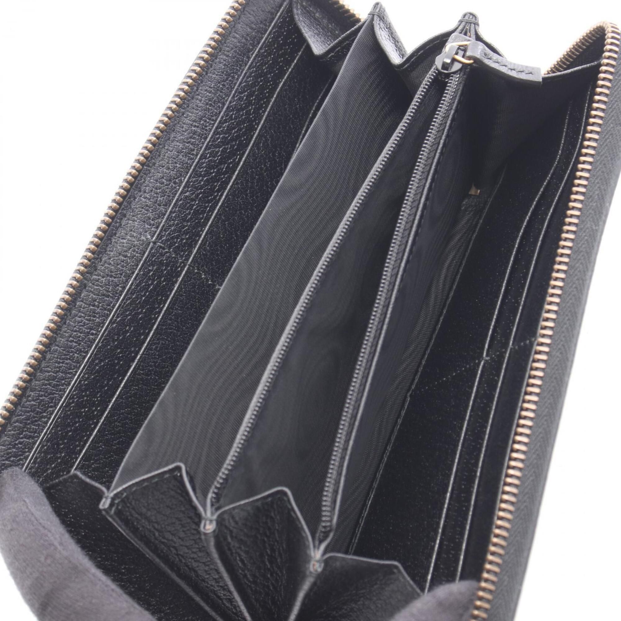 Leather Long Wallet (Bi-Fold) (Pre-Owned) - Gucci - Modalova