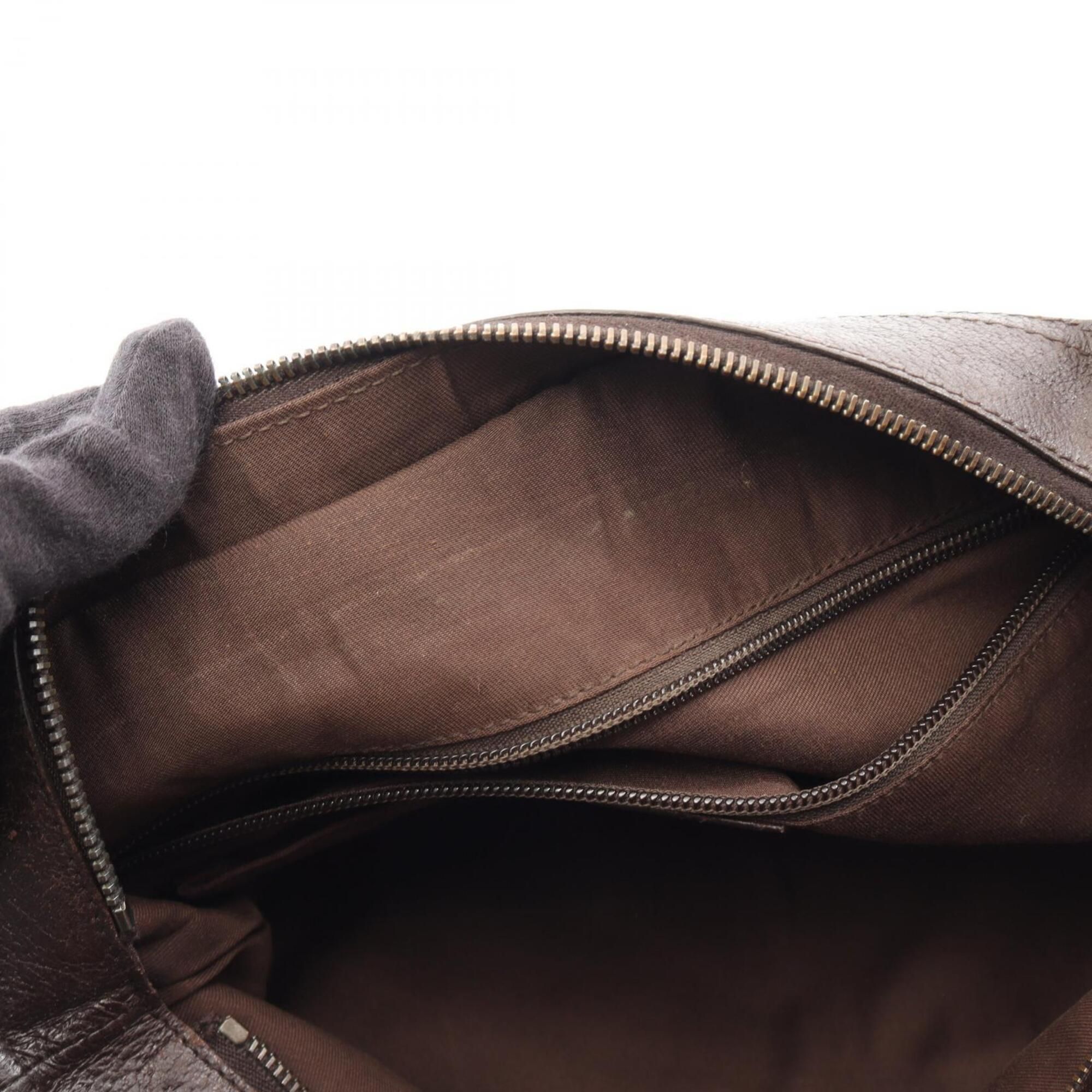 Canvas Leather Handbag Shoulder Bag (Pre-Owned) - Gucci - Modalova