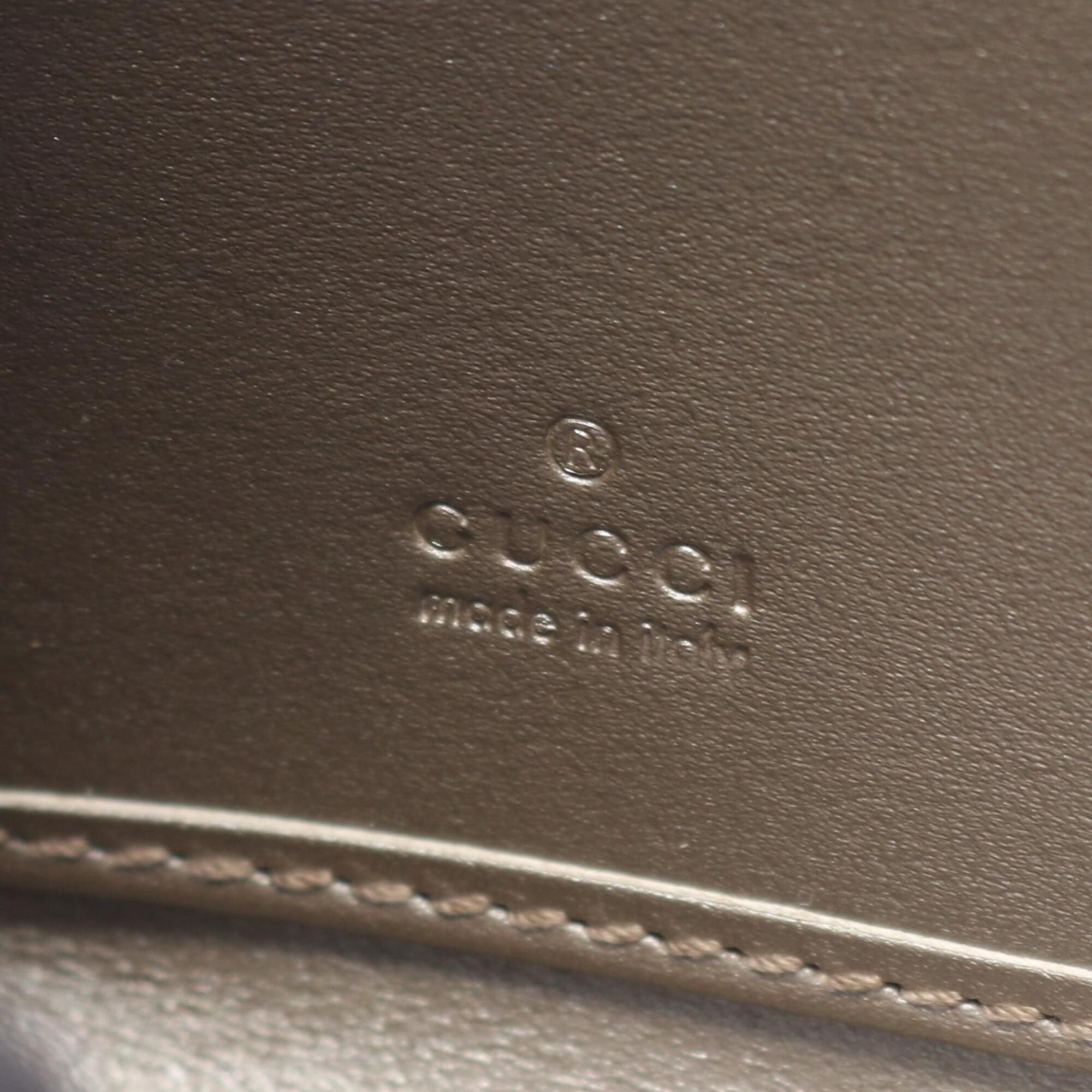 Leather Long Wallet (Bi-Fold) (Pre-Owned) - Gucci - Modalova