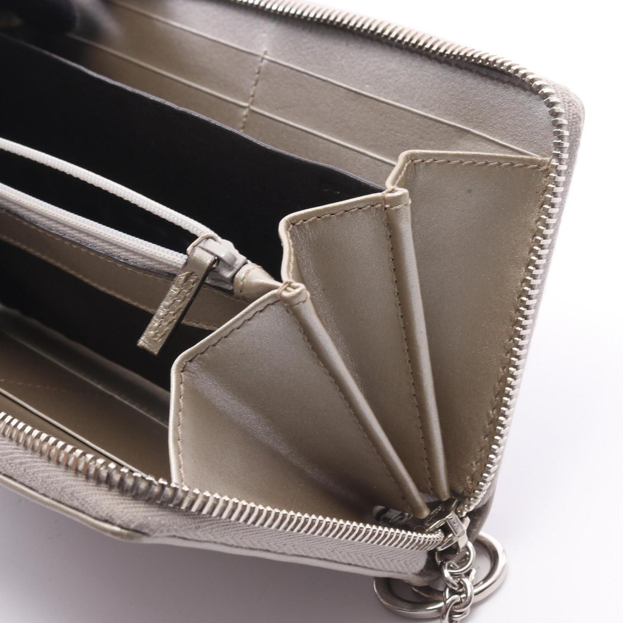 Leather Long Wallet (Bi-Fold) (Pre-Owned) - Gucci - Modalova