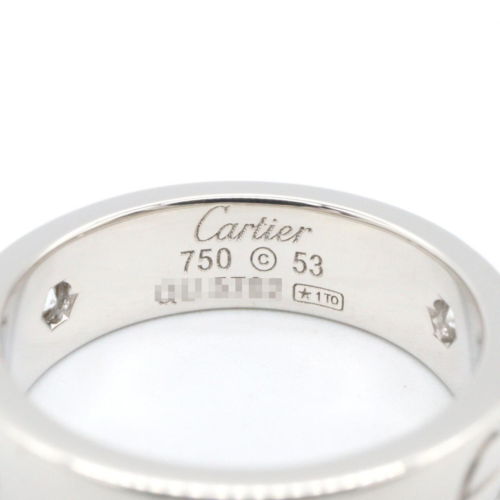 White Gold (18K) Band Ring (Pre-Owned) - Cartier - Modalova