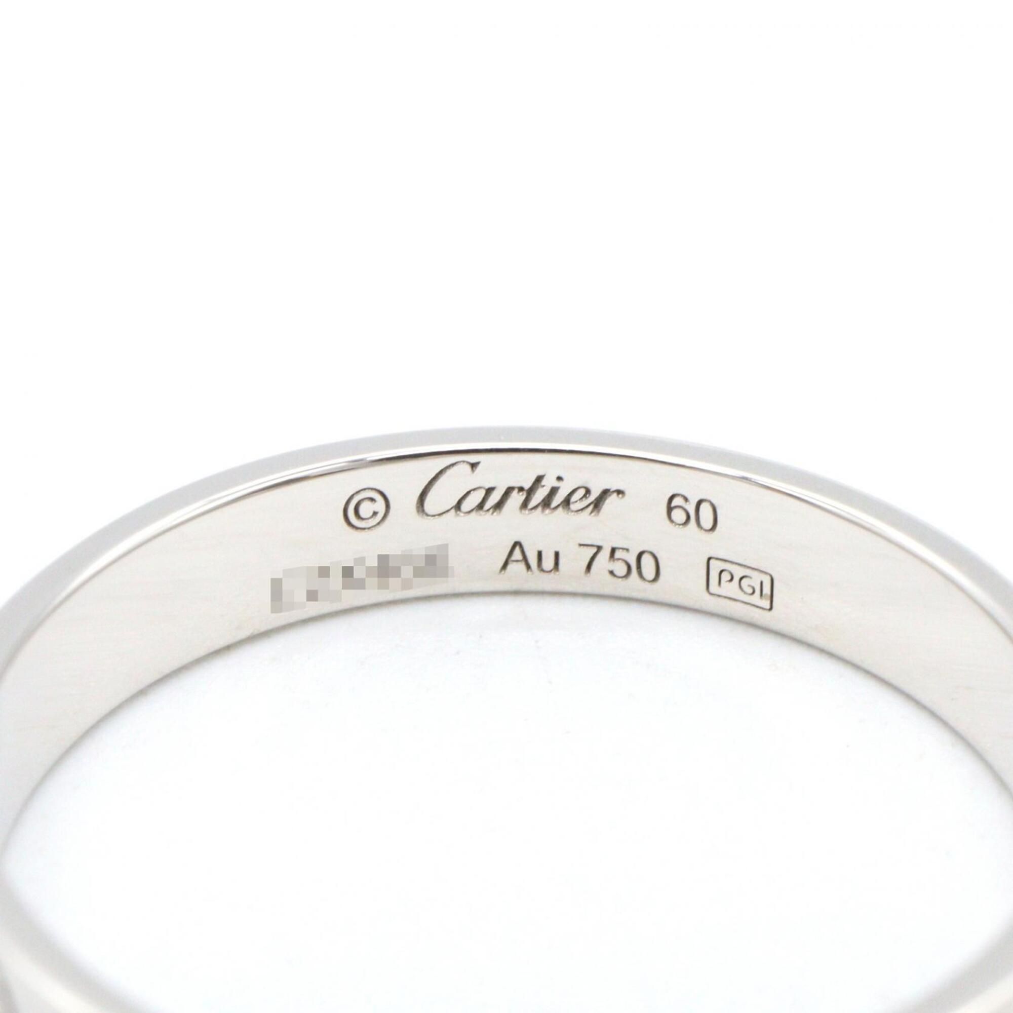 White Gold (18K) Band Ring (Pre-Owned) - Cartier - Modalova