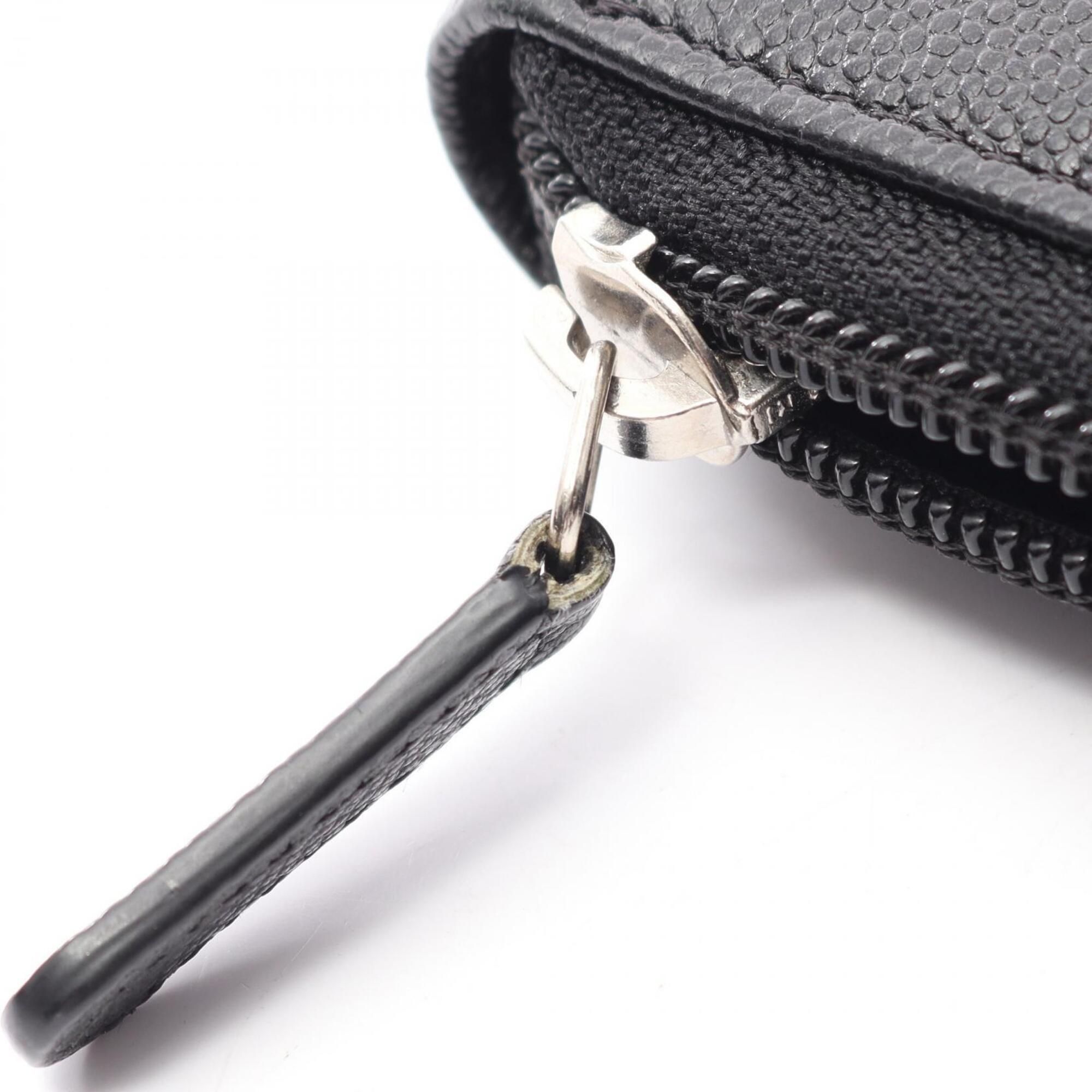 Grained Calfskin Long Wallet (Bi-Fold) (Pre-Owned) - Chanel - Modalova