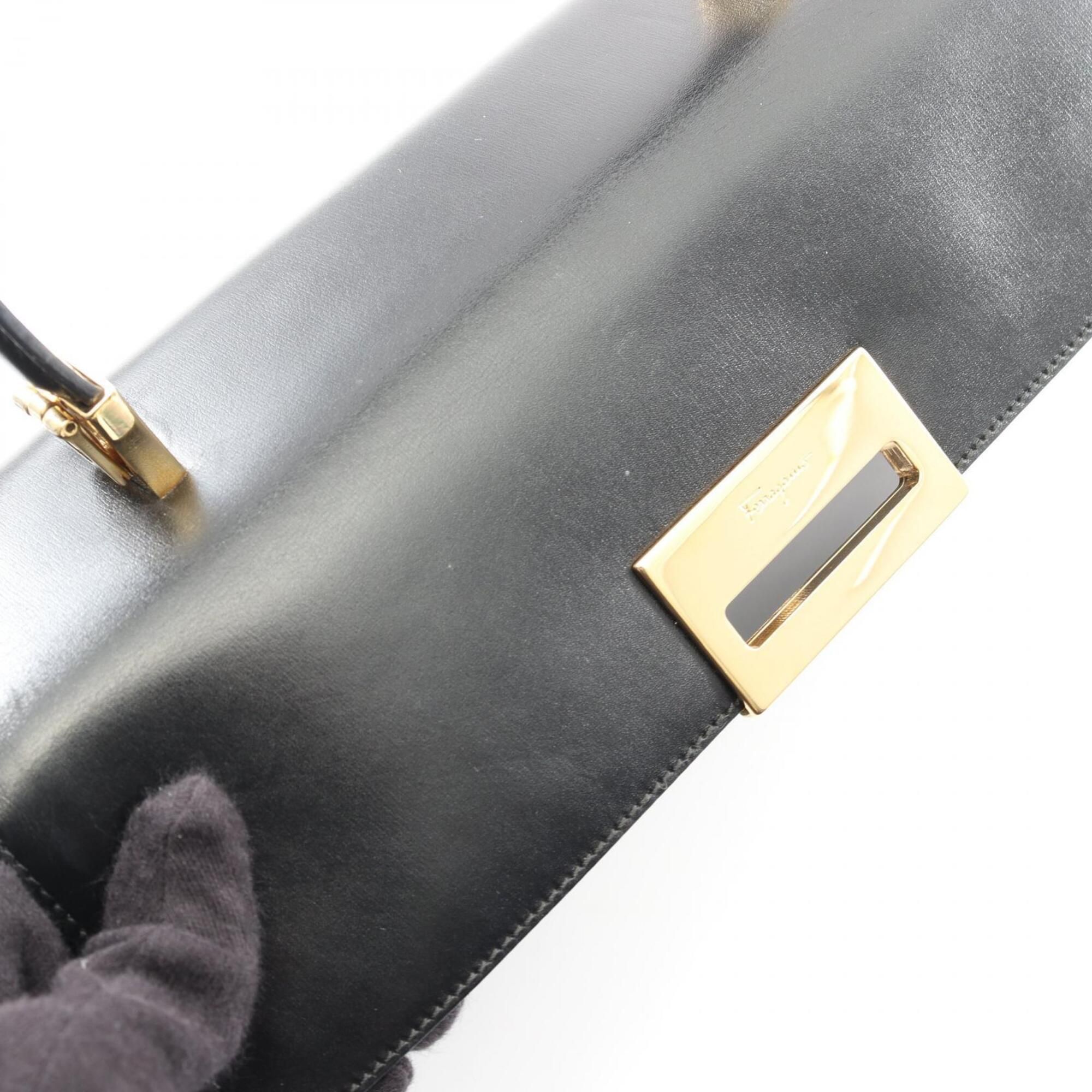 Leather Handbag (Pre-Owned) - Salvatore Ferragamo - Modalova