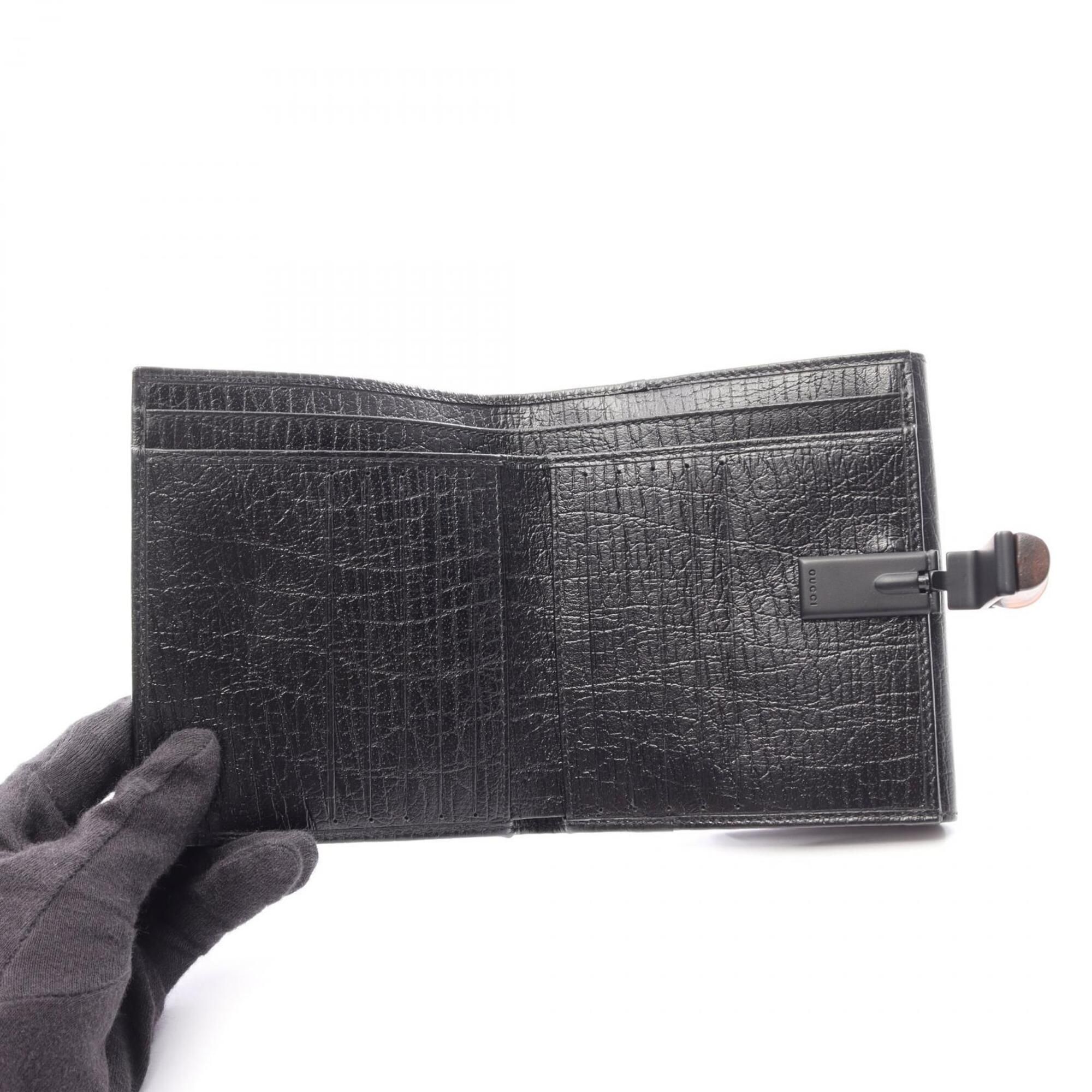 Leather Wallet (Bi-Fold) (Pre-Owned) - Gucci - Modalova