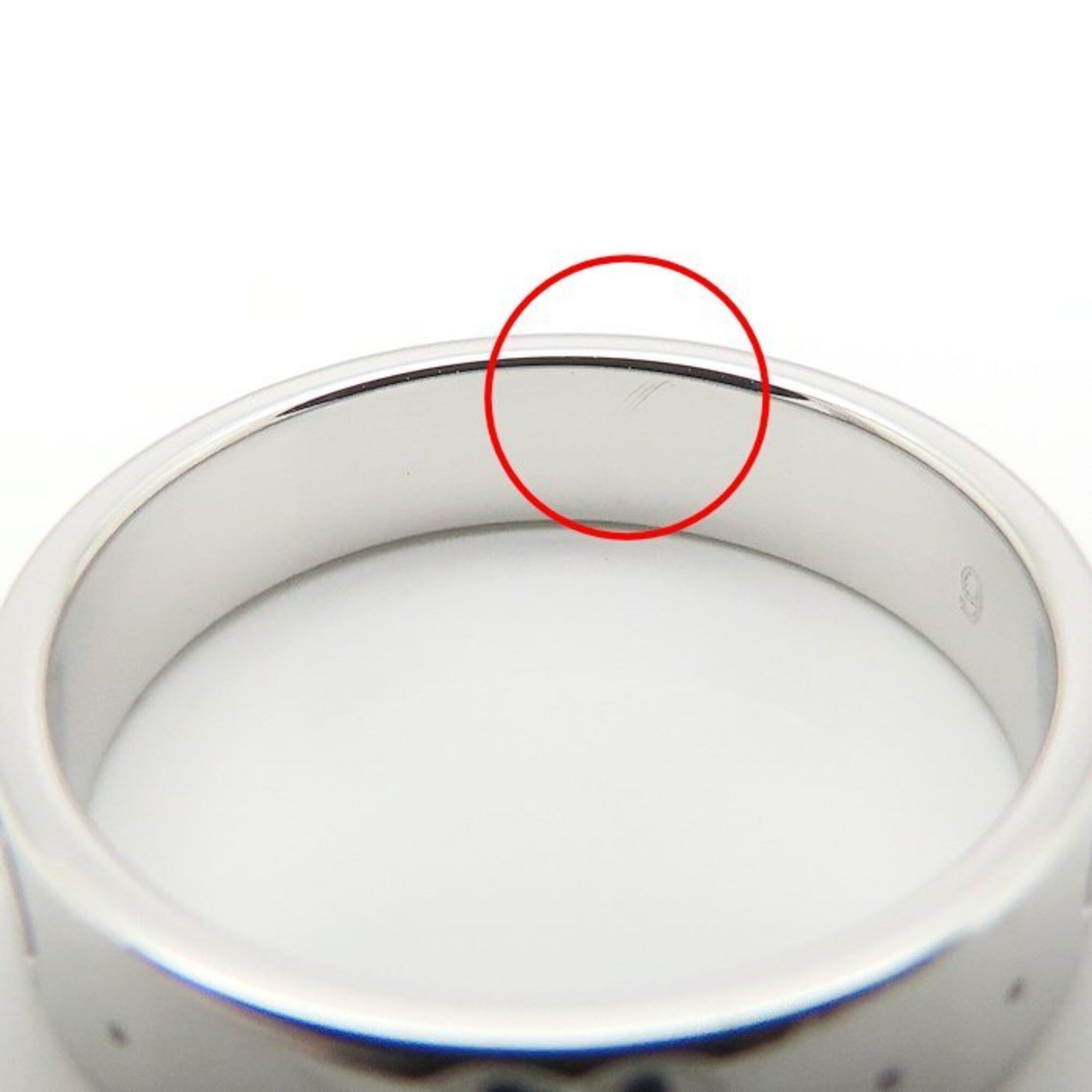 Icon White Gold (18K) Band Ring (Pre-Owned) - Gucci - Modalova