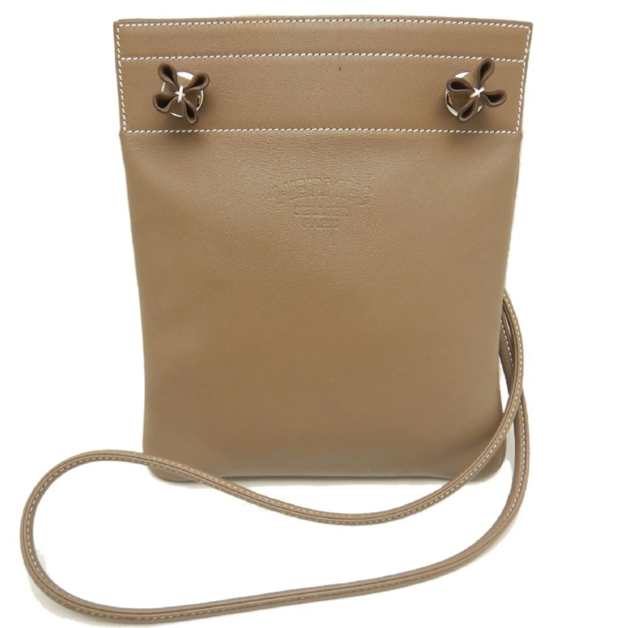 Swift Leather Shoulder Bag (Pre-Owned) - Hermes - Modalova