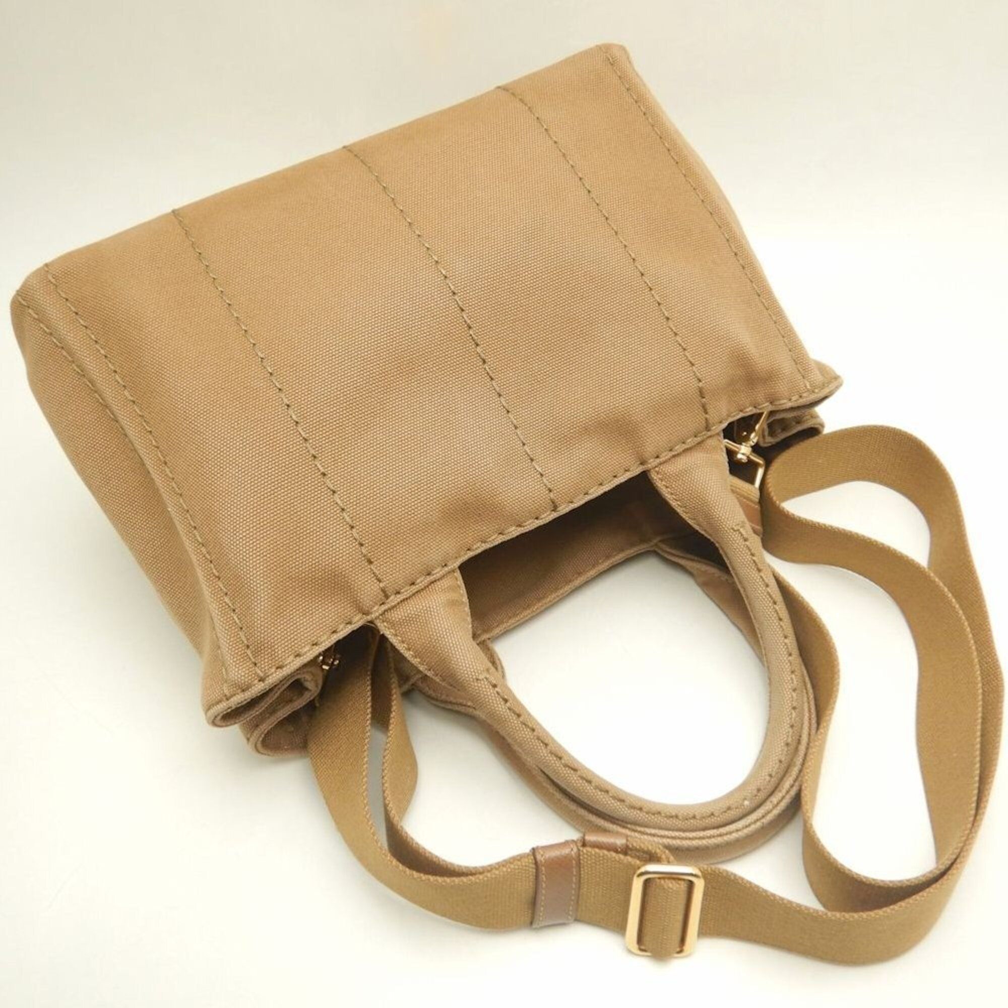Canapa Canvas Tote Bag (Pre-Owned) - Prada - Modalova