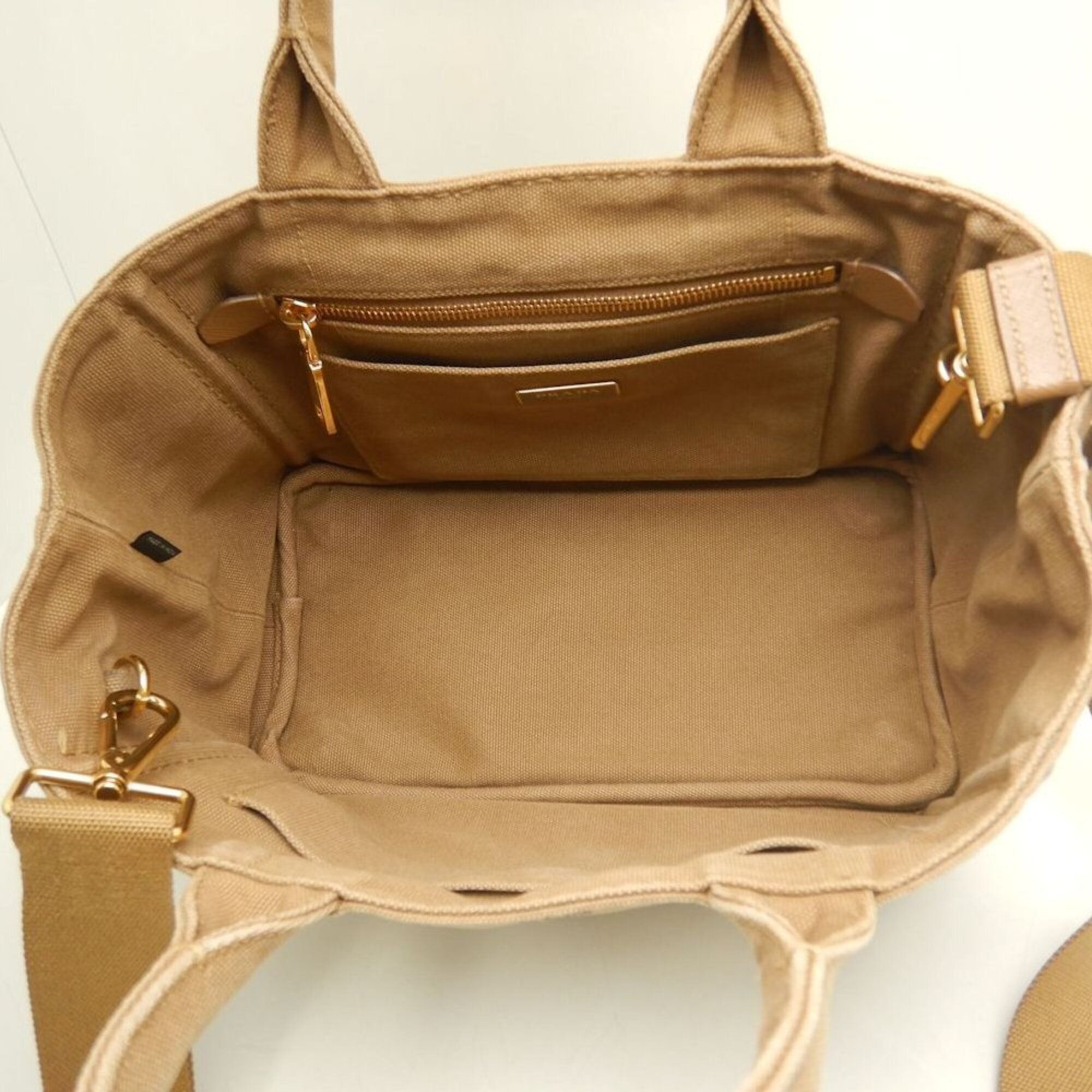 Canapa Canvas Tote Bag (Pre-Owned) - Prada - Modalova