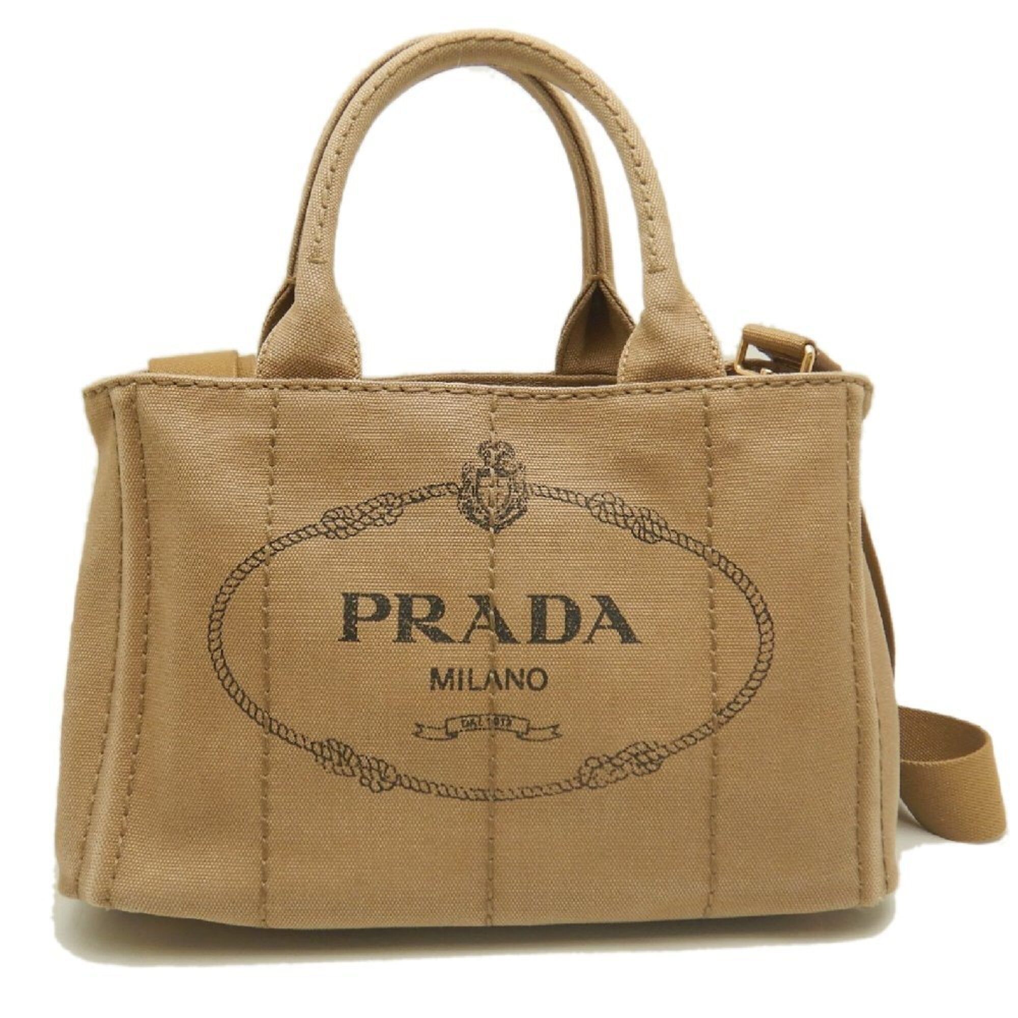 Canapa Canvas Tote Bag (Pre-Owned) - Prada - Modalova