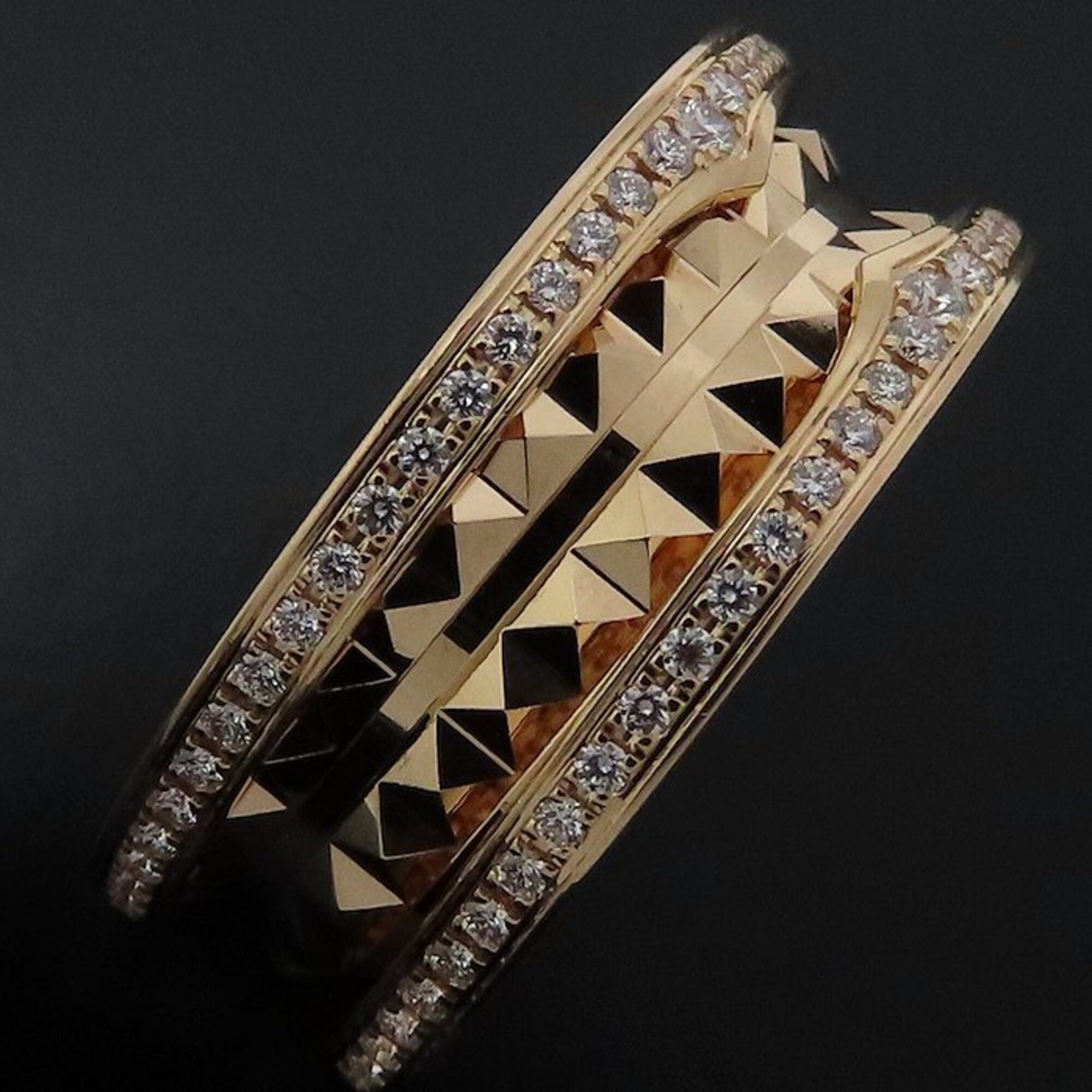 B.Zero1 Pink Gold (18K) Band Ring (Pre-Owned) - Bvlgari - Modalova