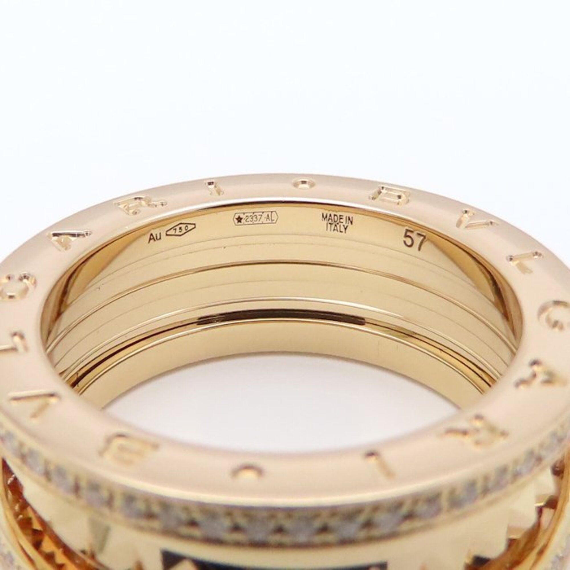 B.Zero1 Pink Gold (18K) Band Ring (Pre-Owned) - Bvlgari - Modalova