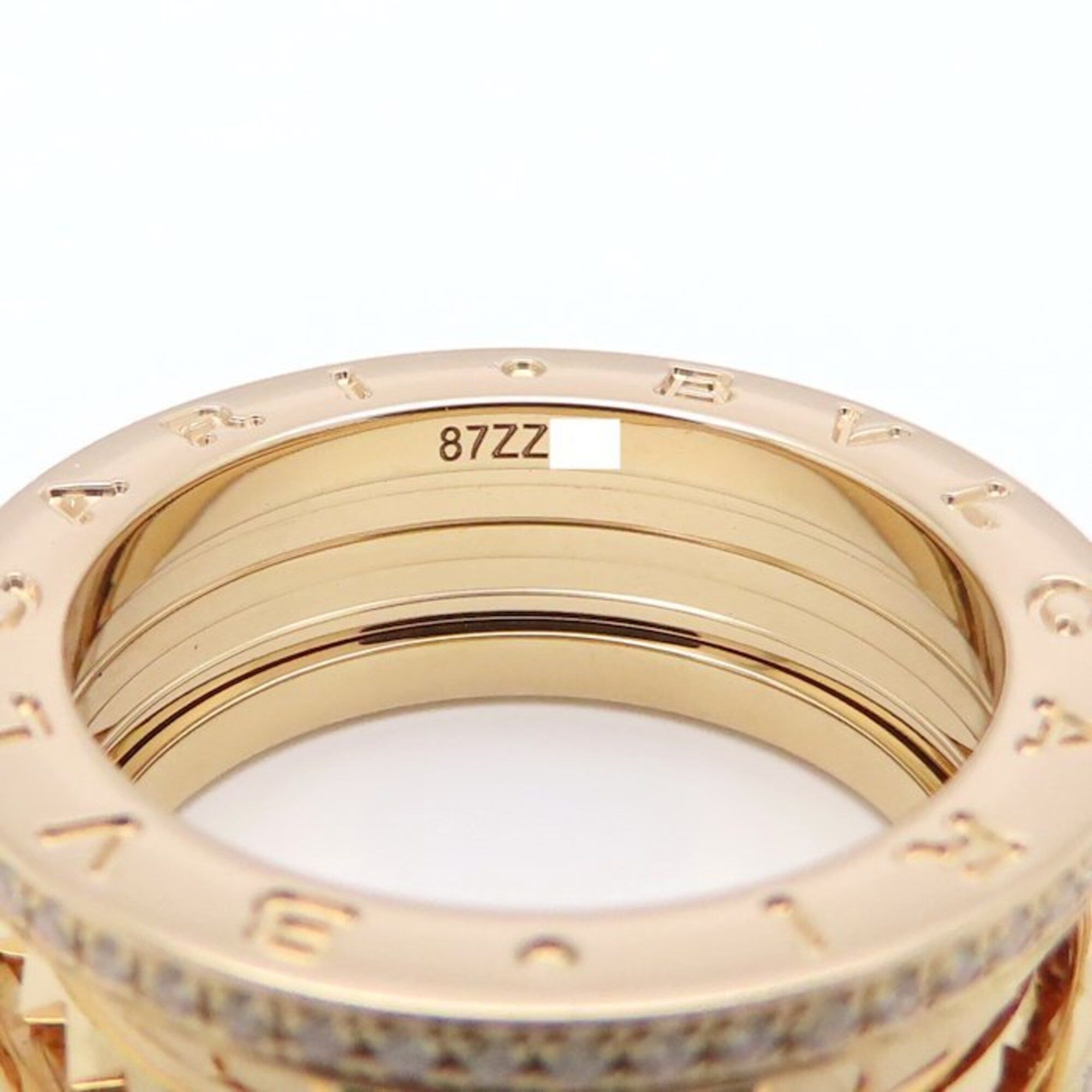 B.Zero1 Pink Gold (18K) Band Ring (Pre-Owned) - Bvlgari - Modalova