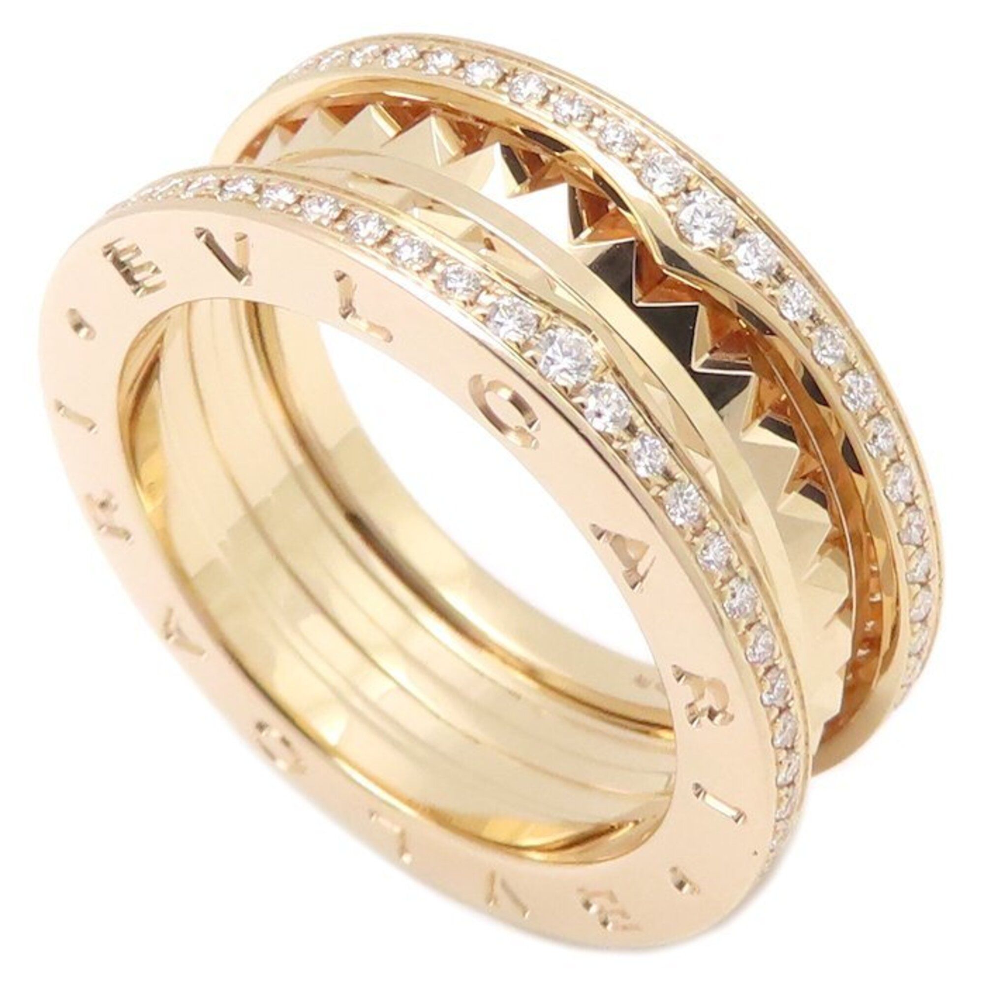 B.Zero1 Pink Gold (18K) Band Ring (Pre-Owned) - Bvlgari - Modalova