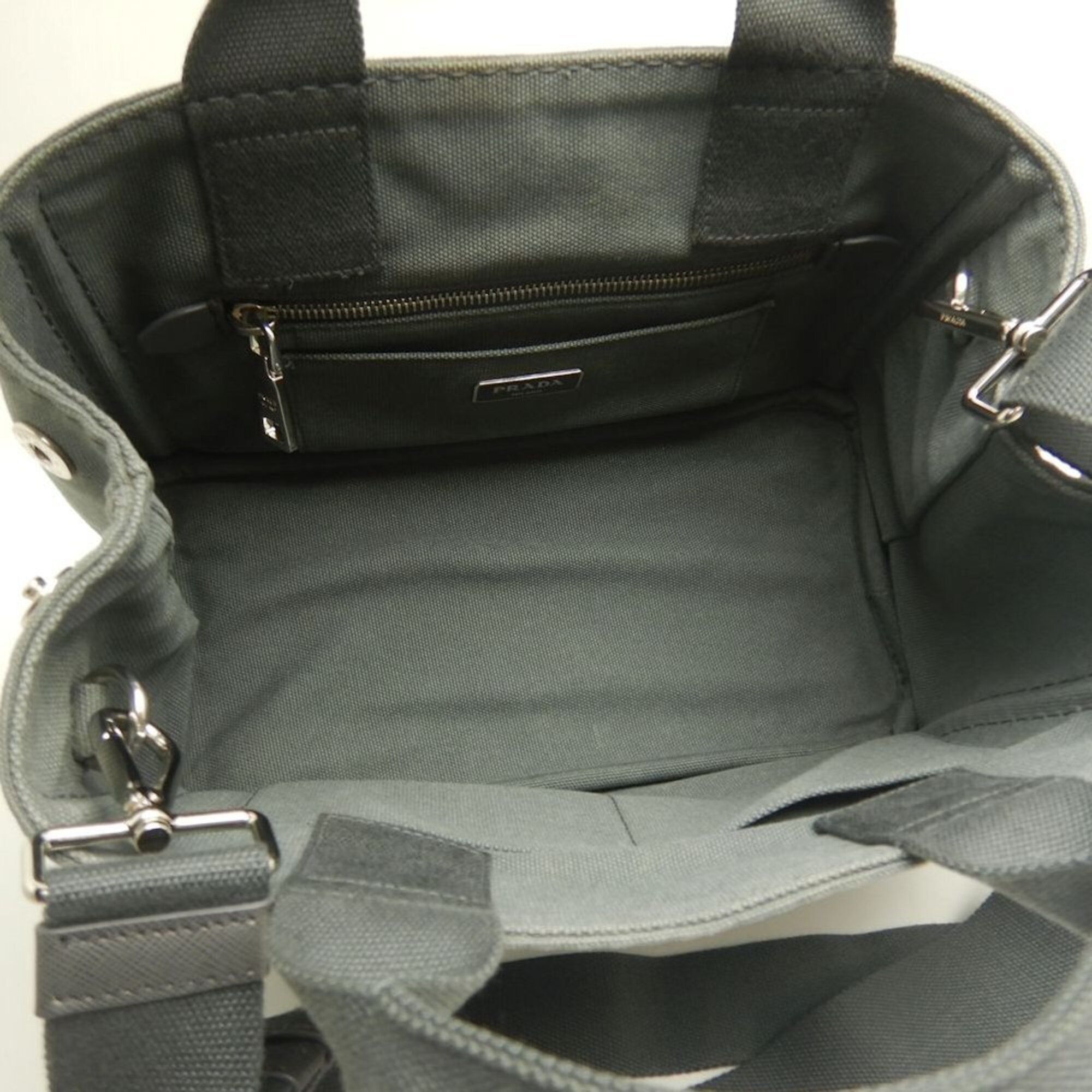 Canapa Canvas Tote Bag (Pre-Owned) - Prada - Modalova