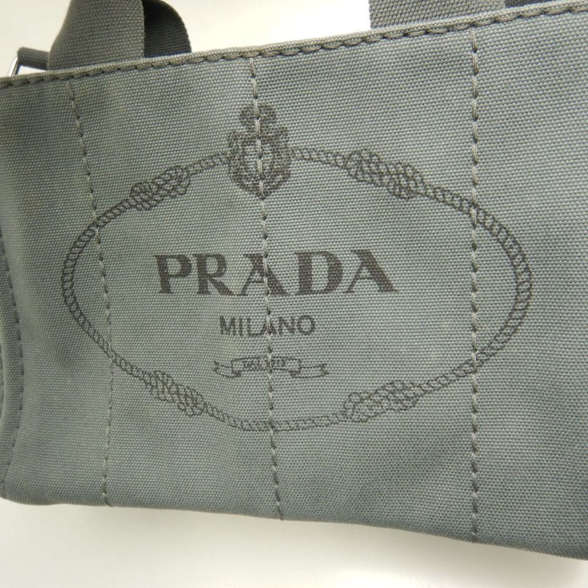 Canapa Canvas Tote Bag (Pre-Owned) - Prada - Modalova