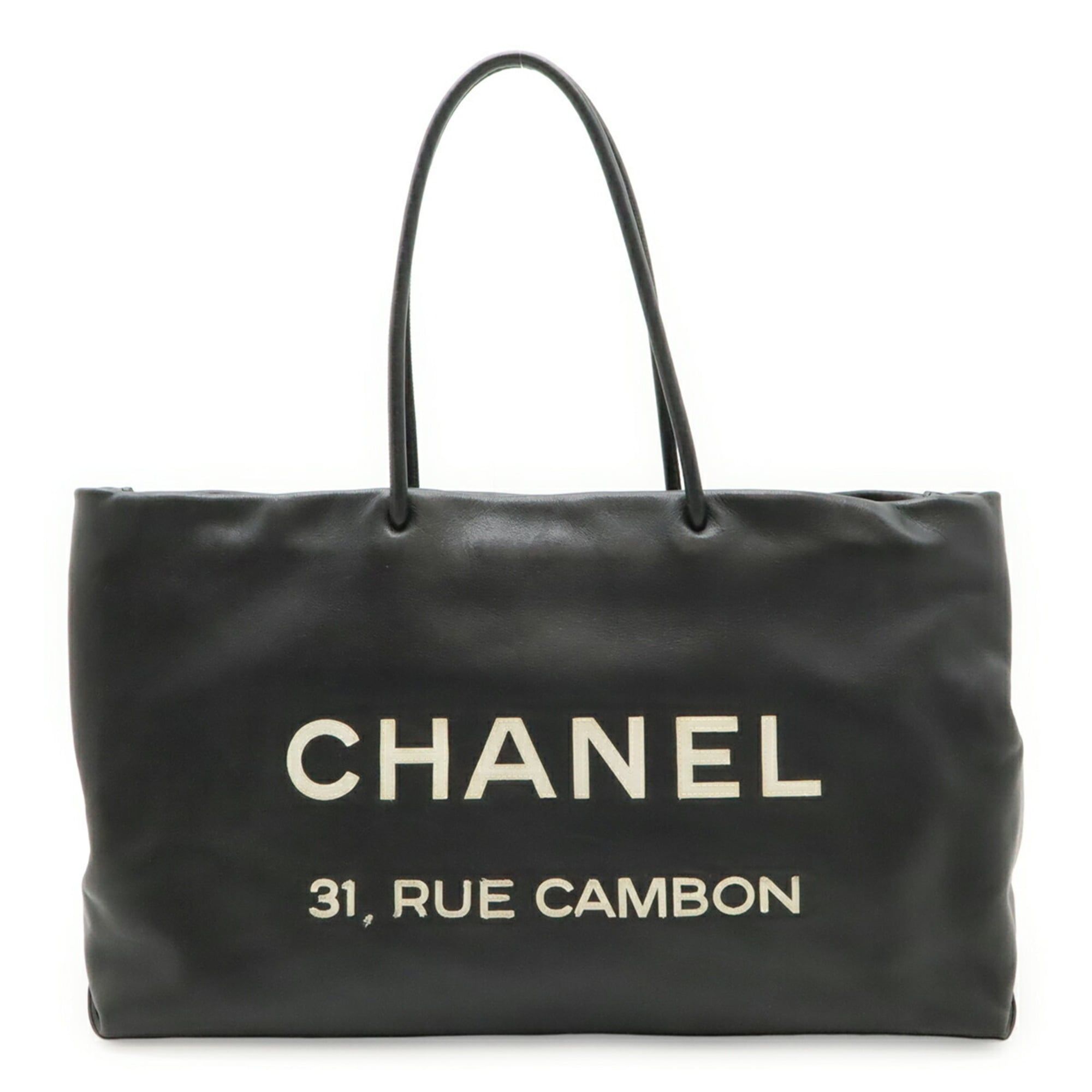 Leather Shoulder Bag Tote Bag (Pre-Owned) - Chanel - Modalova