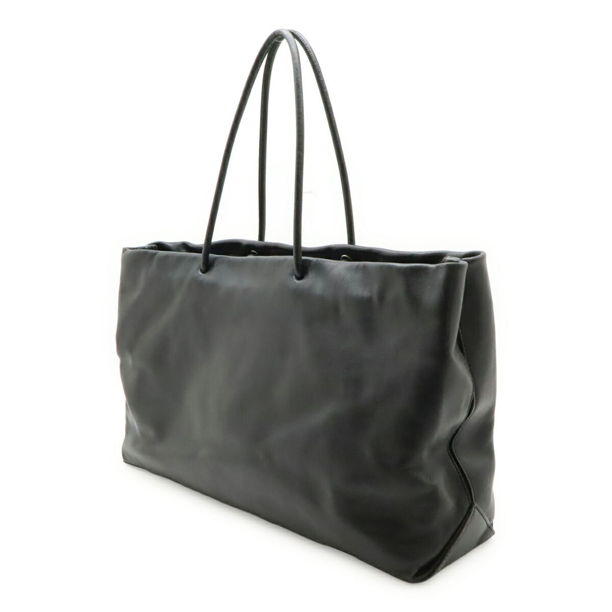 Leather Shoulder Bag Tote Bag (Pre-Owned) - Chanel - Modalova