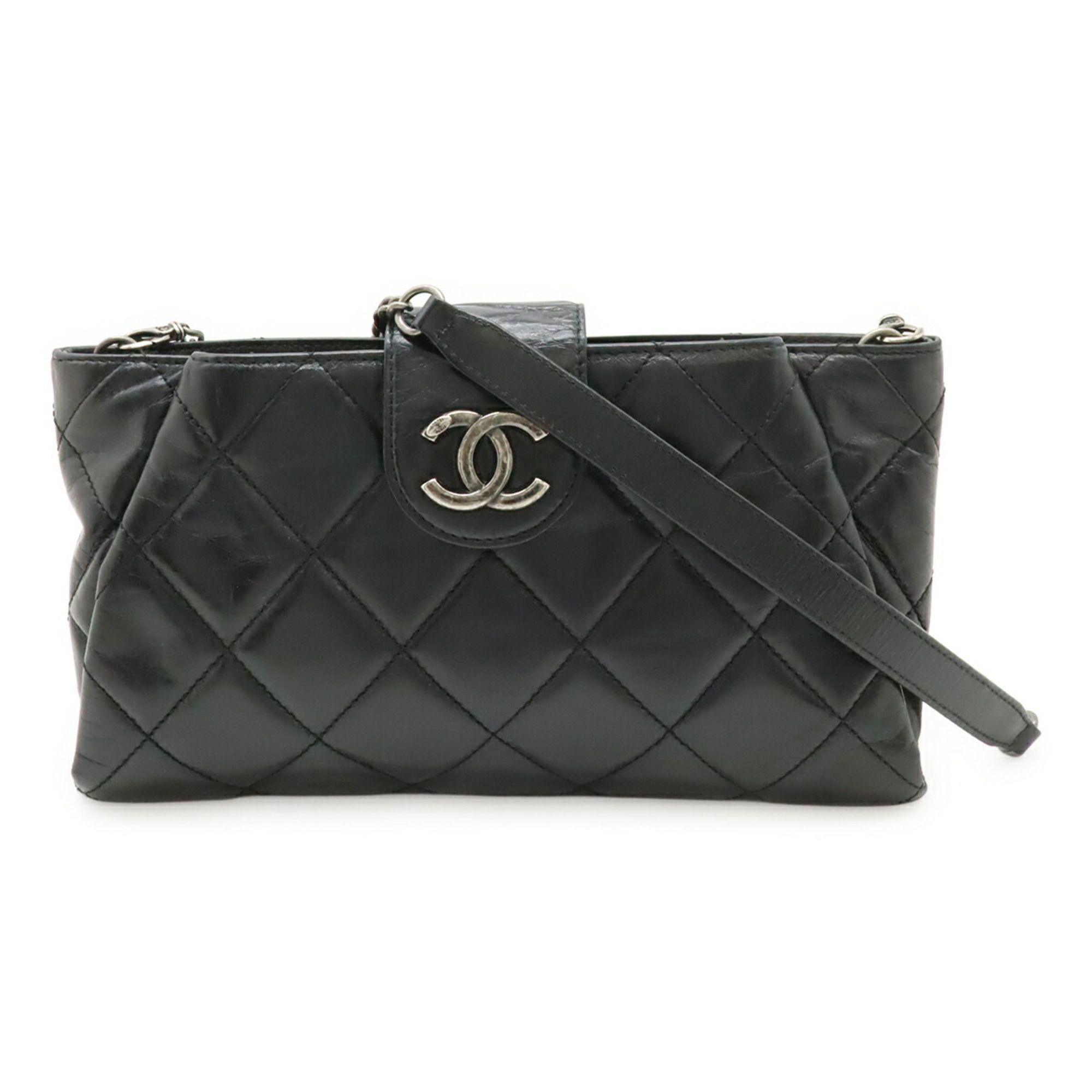 Leather Shoulder Bag (Pre-Owned) - Chanel - Modalova