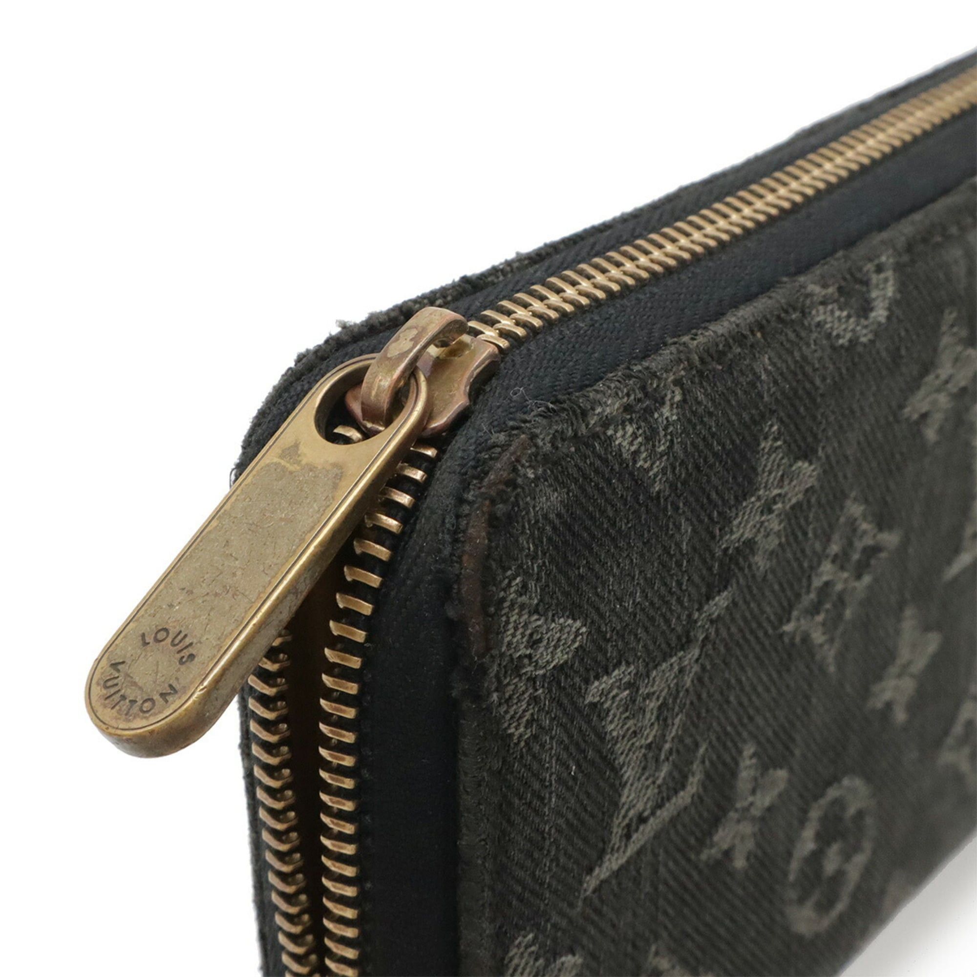 Denim Long Wallet (Bi-Fold) (Pre-Owned) - Louis Vuitton - Modalova