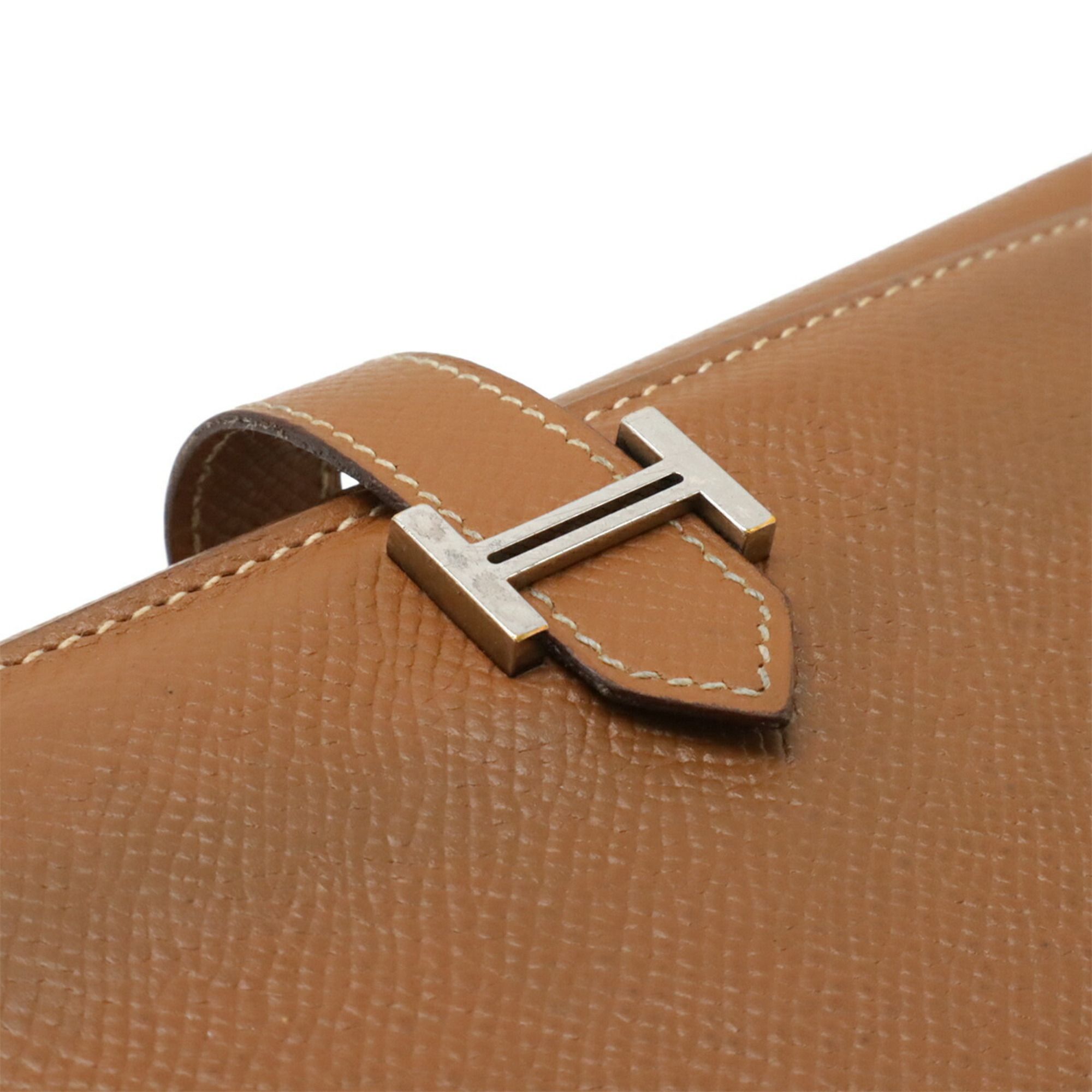 Epsom Leather Long Wallet (Tri-Fold) (Pre-Owned) - Hermes - Modalova
