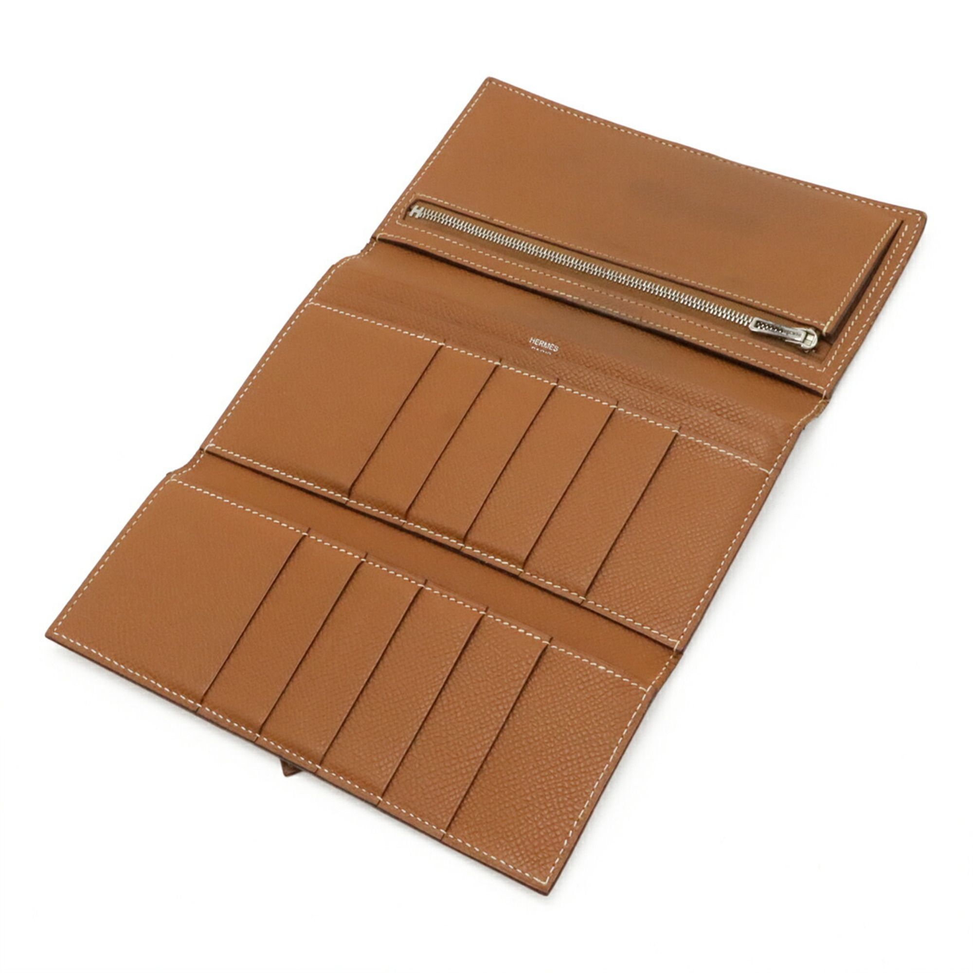 Epsom Leather Long Wallet (Tri-Fold) (Pre-Owned) - Hermes - Modalova
