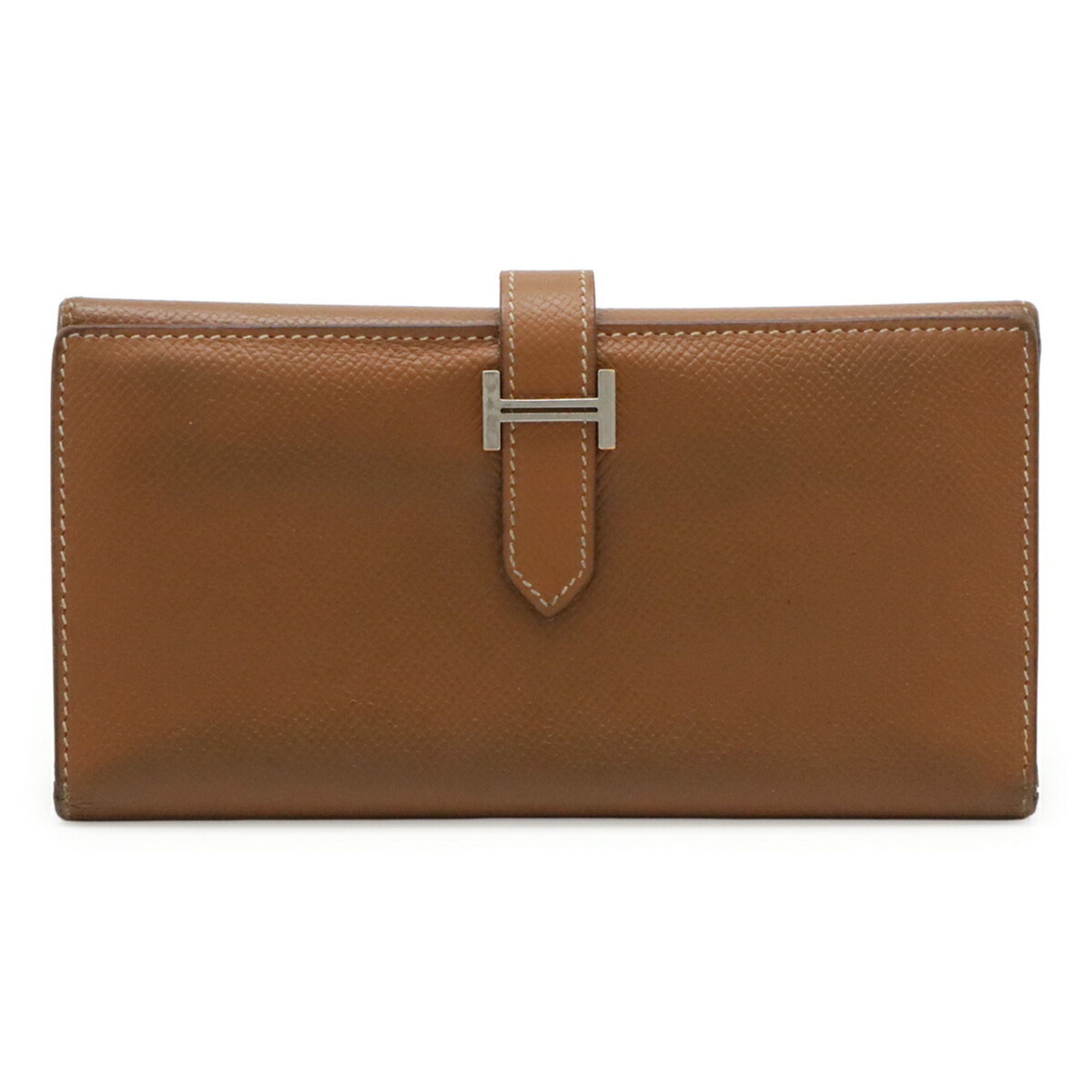 Epsom Leather Long Wallet (Tri-Fold) (Pre-Owned) - Hermes - Modalova