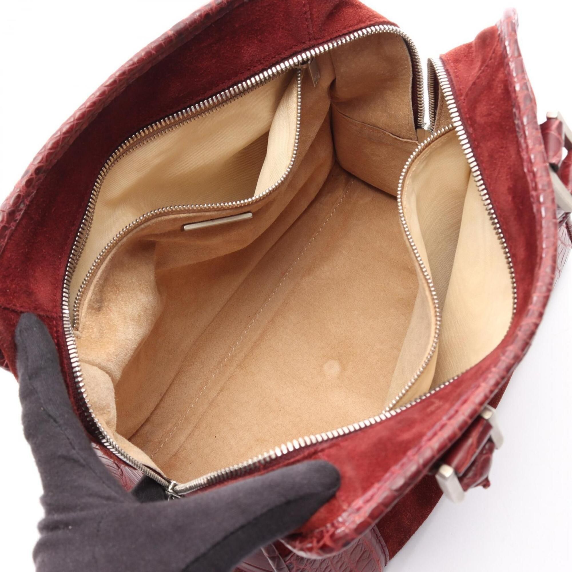 Suede Leather Handbag (Pre-Owned) - Loewe - Modalova
