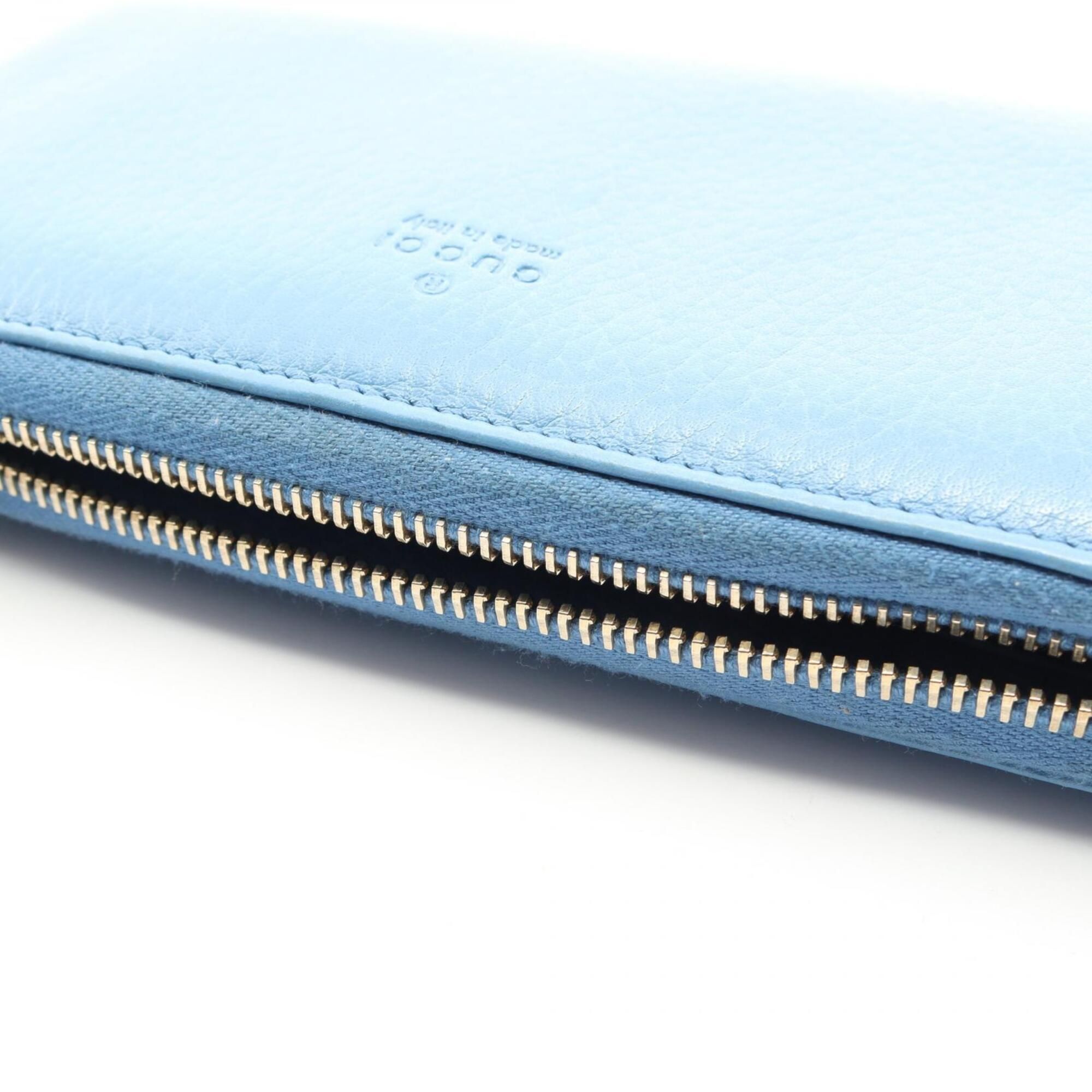 Leather Long Wallet (Bi-Fold) (Pre-Owned) - Gucci - Modalova