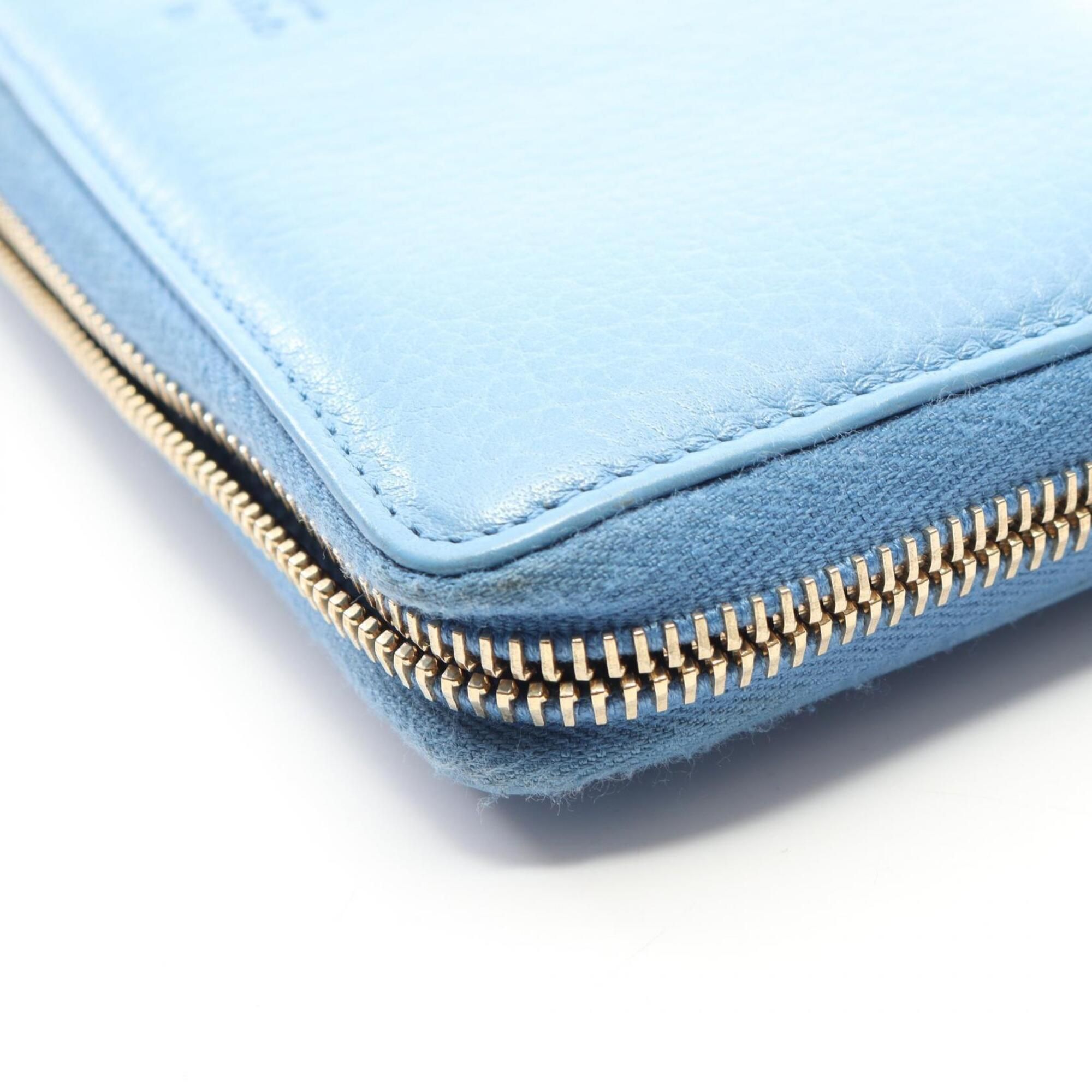 Leather Long Wallet (Bi-Fold) (Pre-Owned) - Gucci - Modalova
