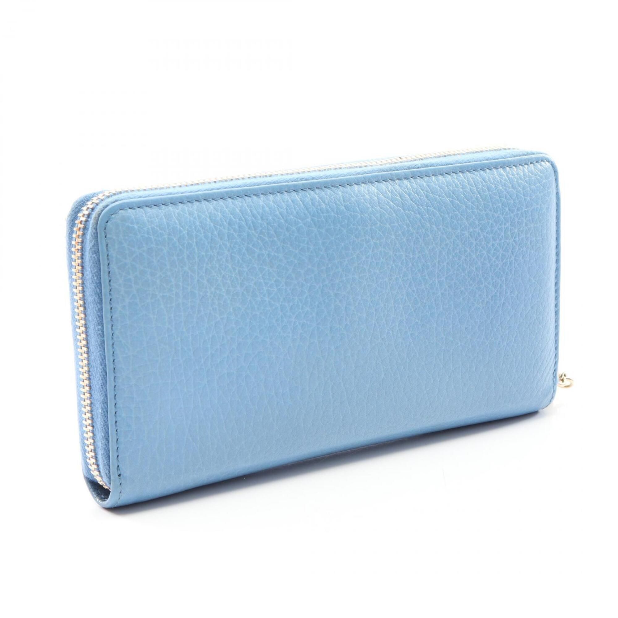 Leather Long Wallet (Bi-Fold) (Pre-Owned) - Gucci - Modalova