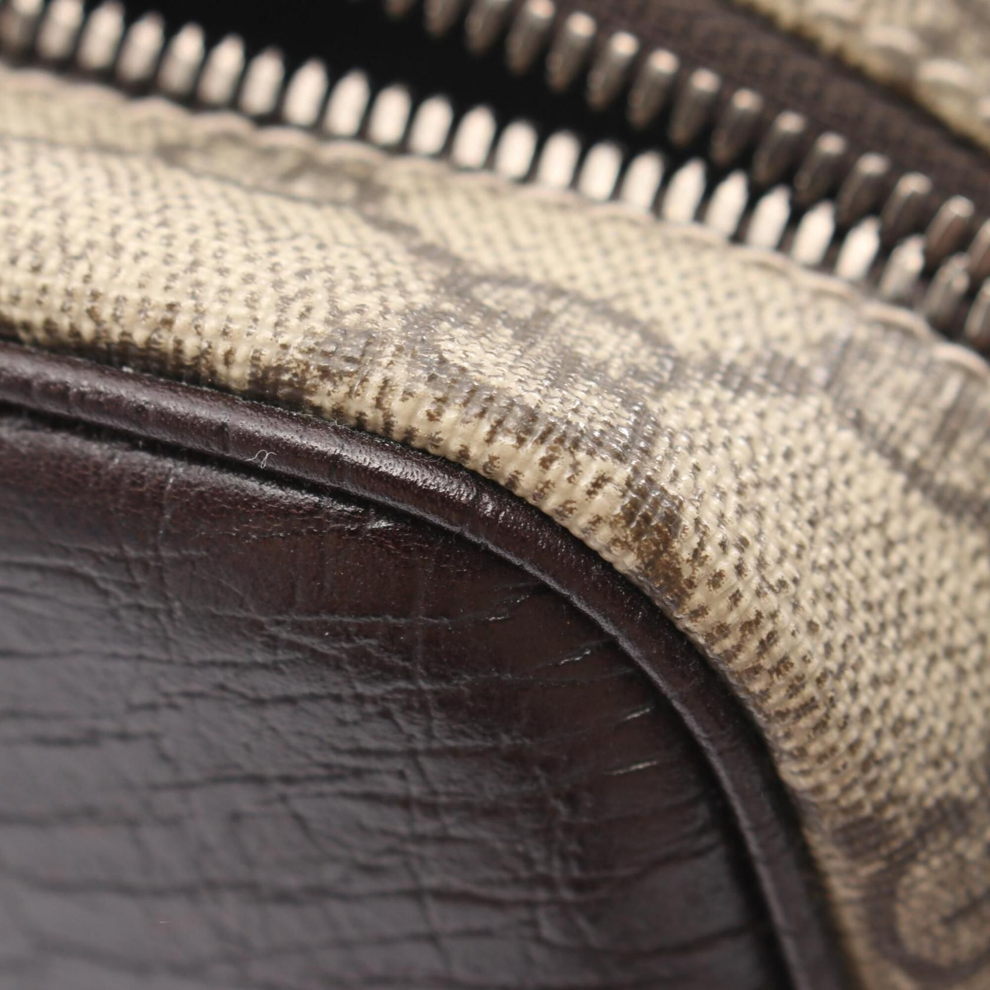 Gg Plus Leather Shoulder Bag (Pre-Owned) - Gucci - Modalova