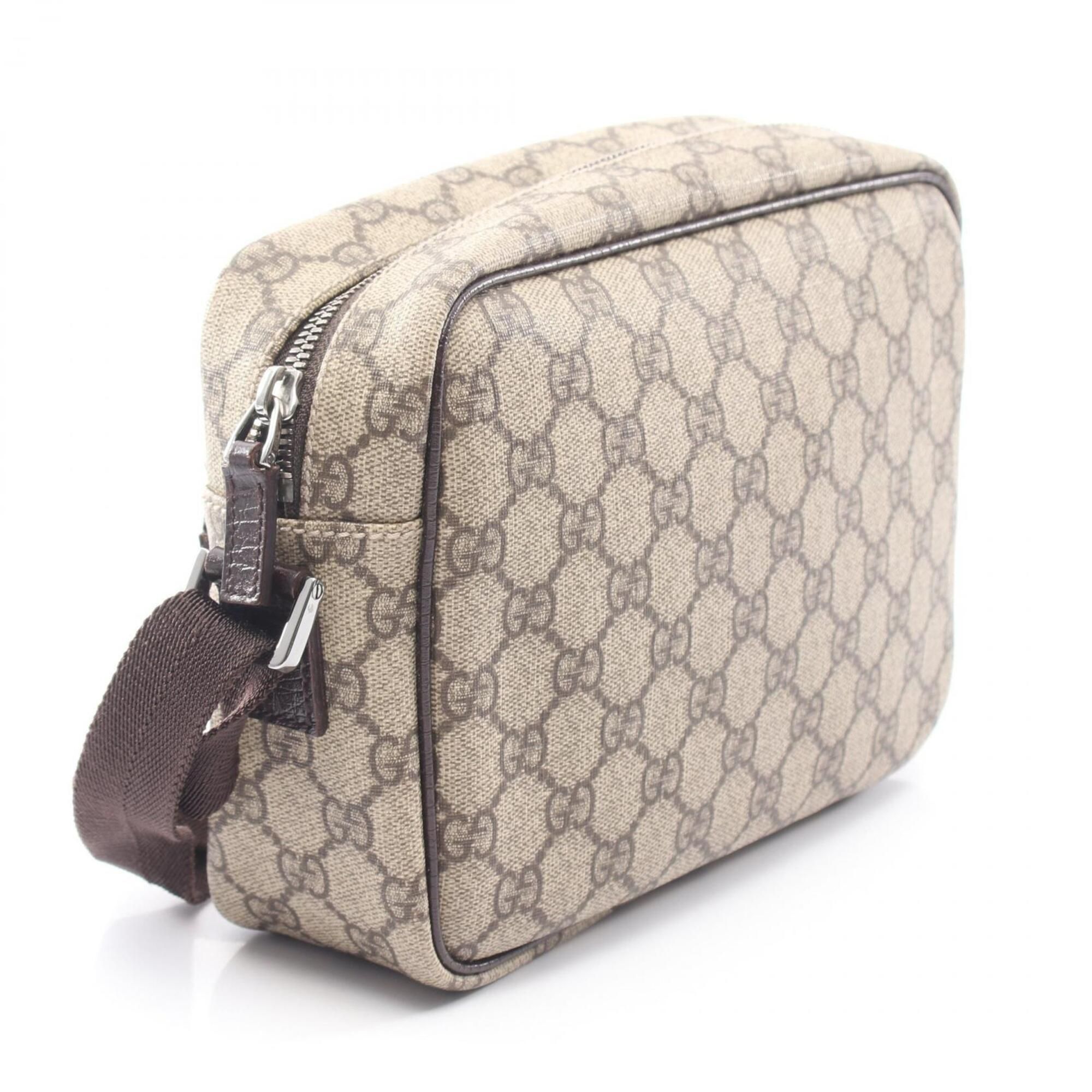 Gg Plus Leather Shoulder Bag (Pre-Owned) - Gucci - Modalova