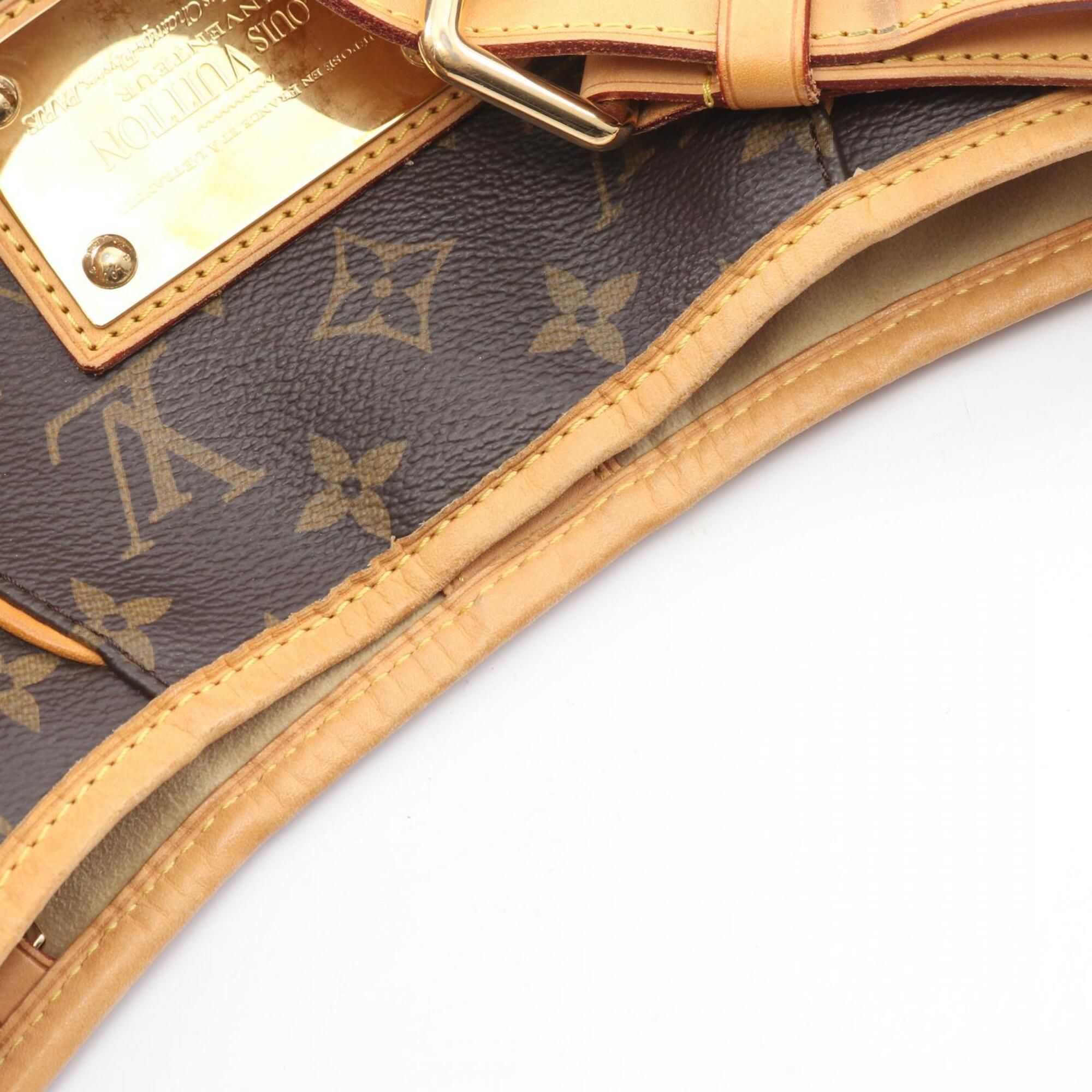 Coated Canvas Leather Handbag Shoulder Bag (Pre-Owned) - Louis Vuitton - Modalova