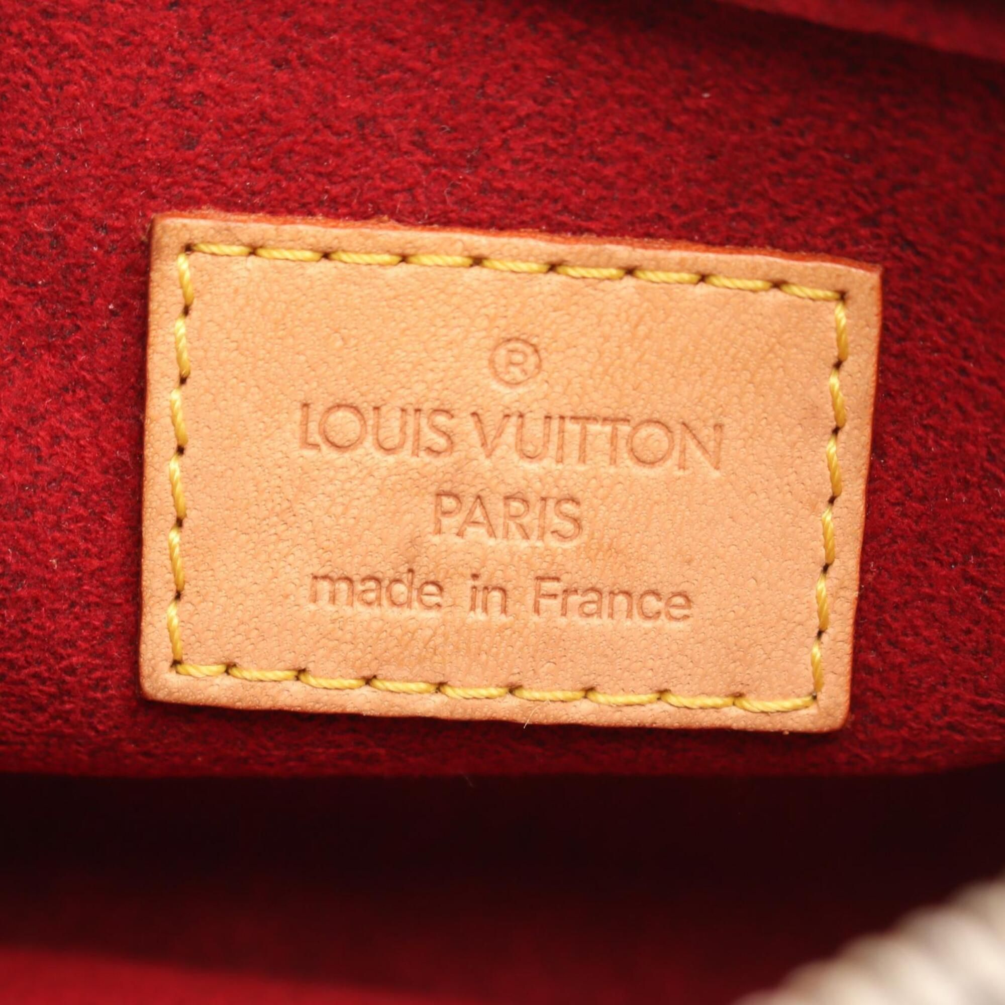 Coated Canvas Leather Handbag Shoulder Bag (Pre-Owned) - Louis Vuitton - Modalova