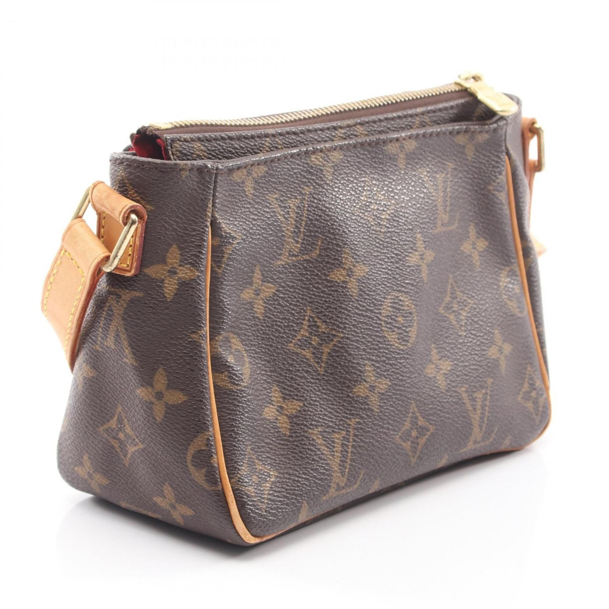 Coated Canvas Leather Handbag Shoulder Bag (Pre-Owned) - Louis Vuitton - Modalova