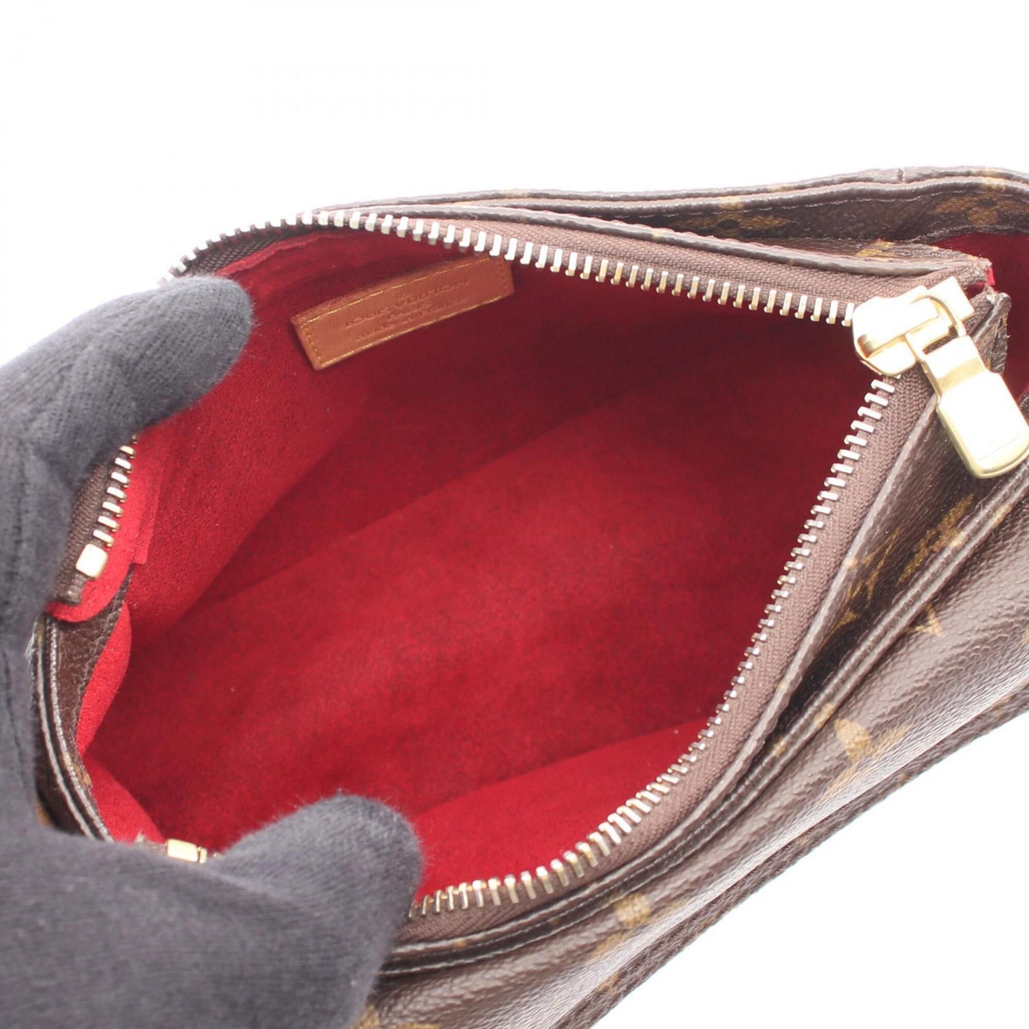 Coated Canvas Leather Handbag Shoulder Bag (Pre-Owned) - Louis Vuitton - Modalova