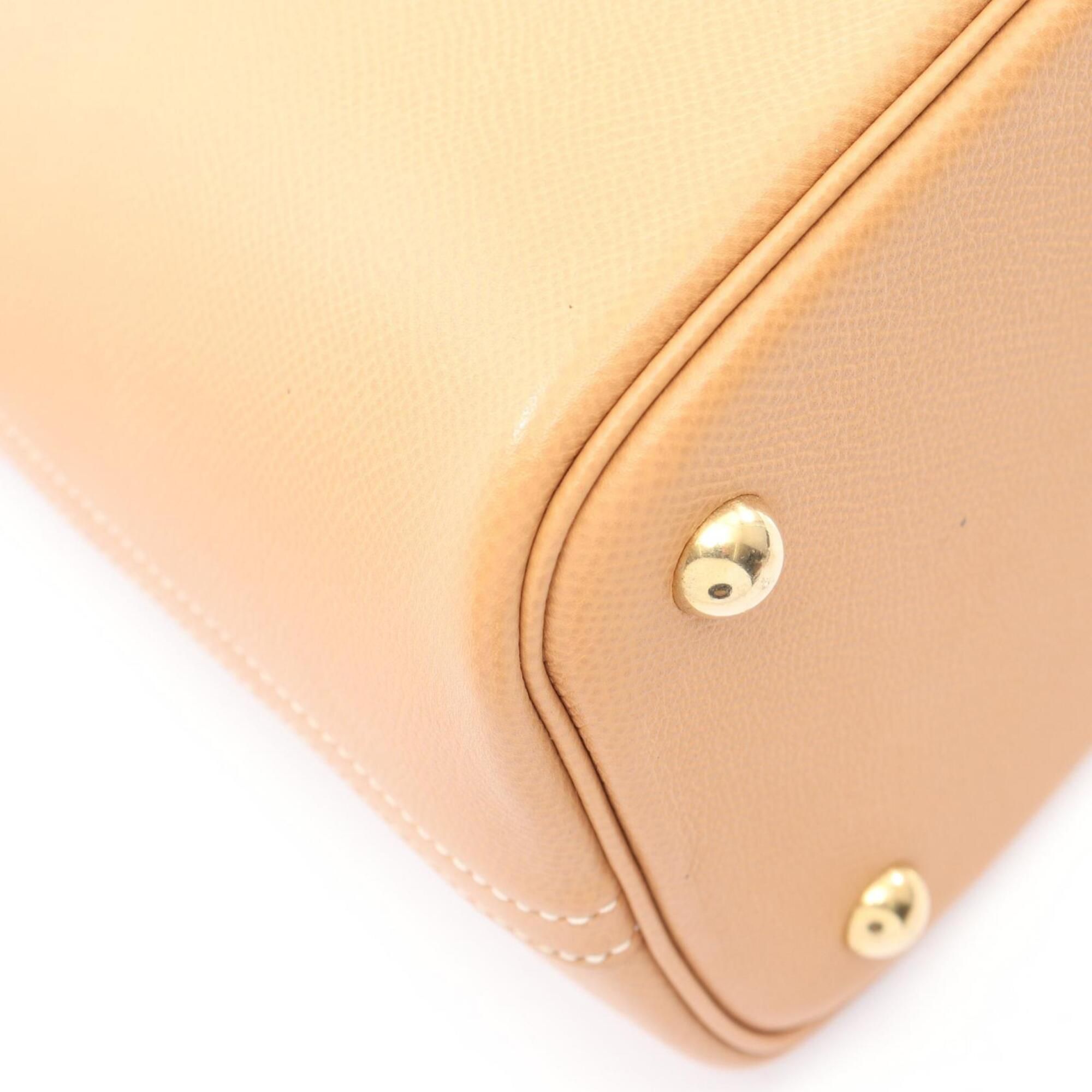 Courchevel Leather Handbag (Pre-Owned) - Hermes - Modalova